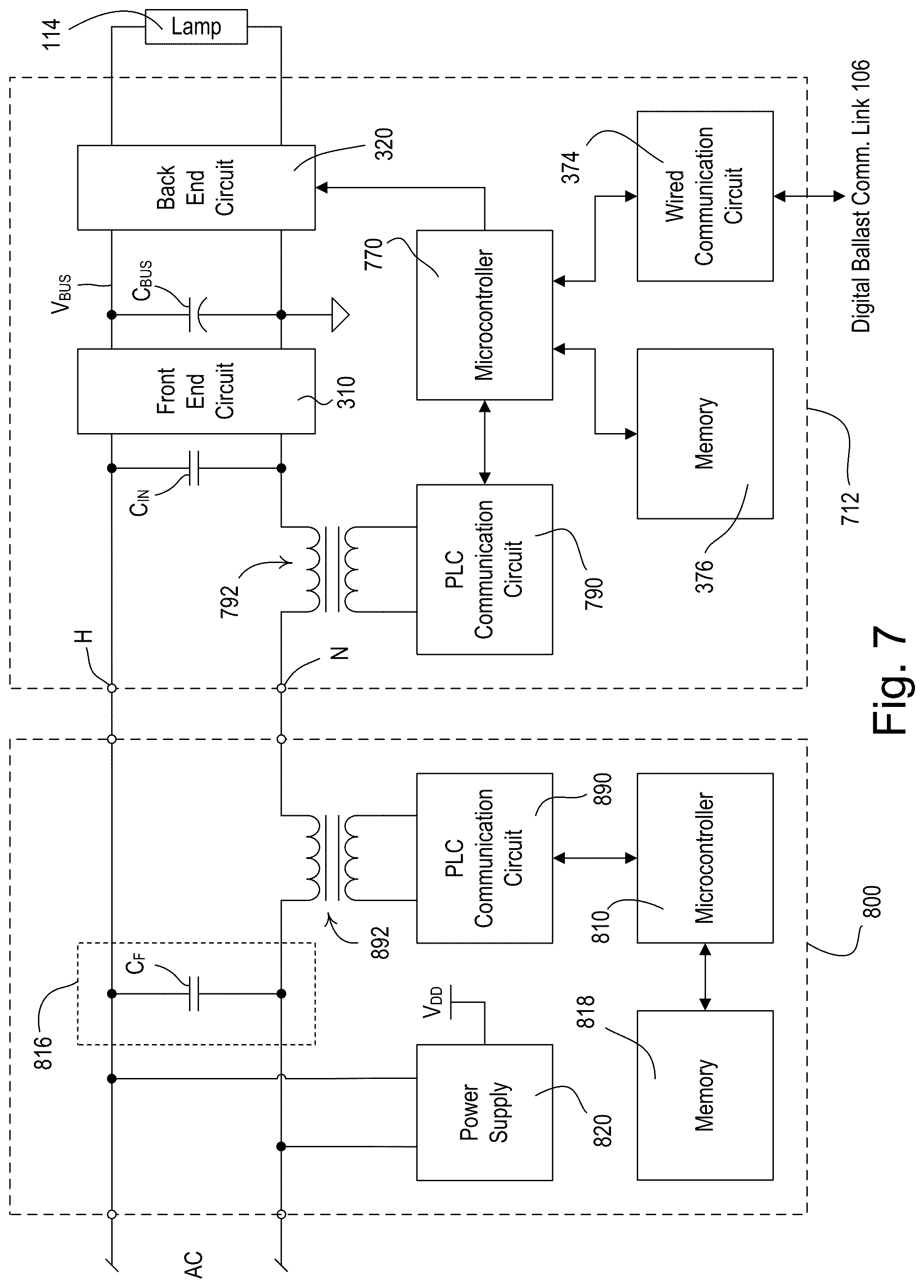 Patent US12547854 Figure 7 – Location-based configuration of a load control device