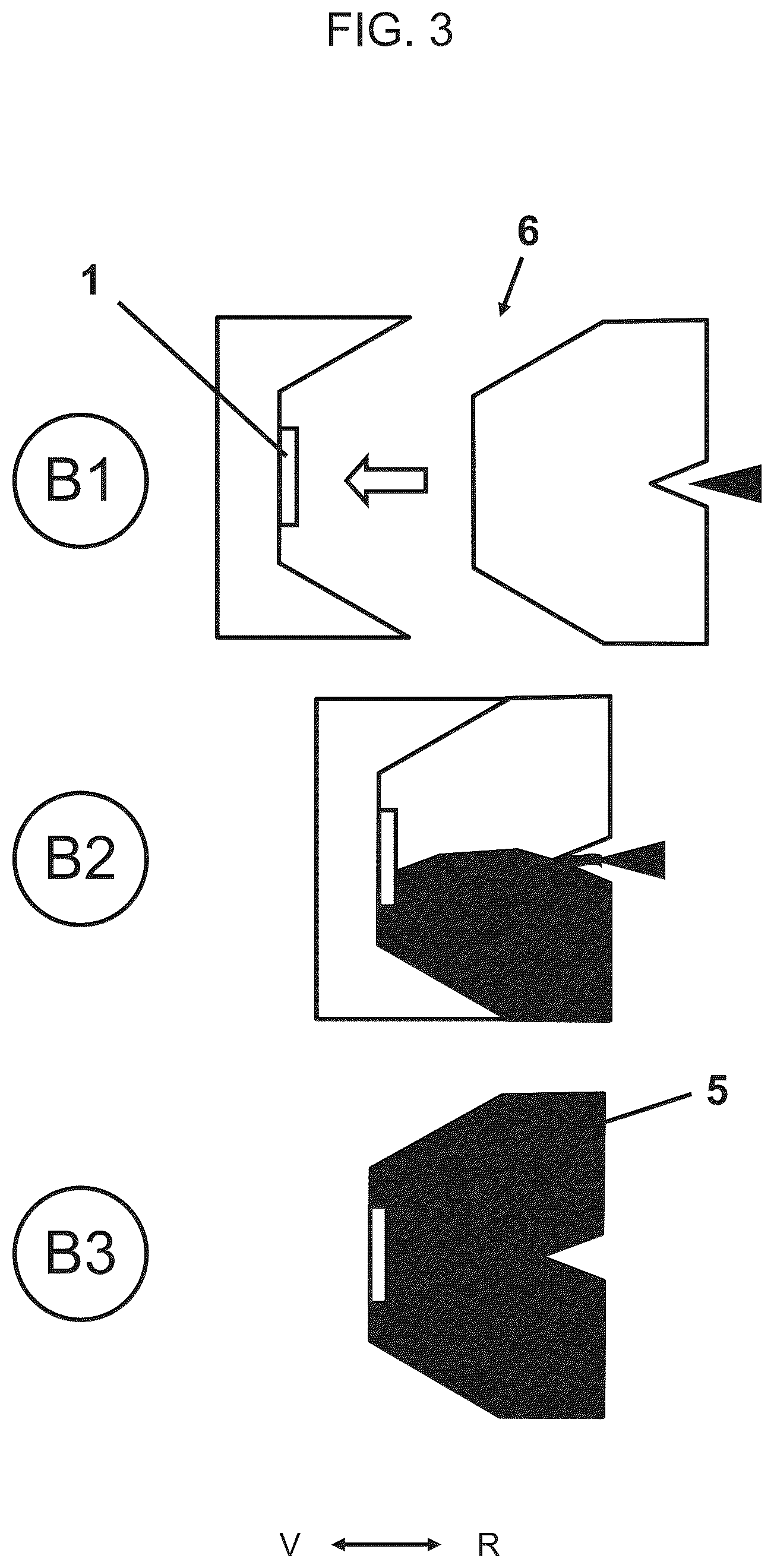 Patent US12547868 Figure 3 – Fixable labelling medium, method for manufacturing the fixable labelling medium, use of the fixable labelling medium and system consisting of a casting device/patch device and the fixable labelling medium
