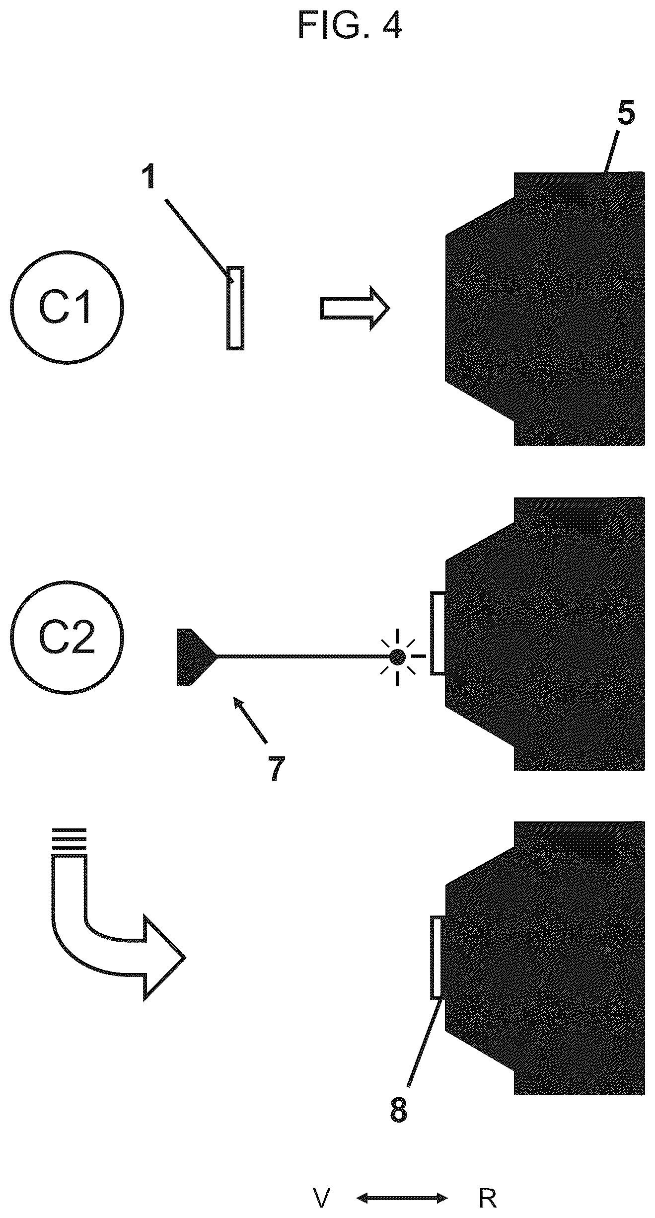 Patent US12547868 Figure 4 – Fixable labelling medium, method for manufacturing the fixable labelling medium, use of the fixable labelling medium and system consisting of a casting device/patch device and the fixable labelling medium