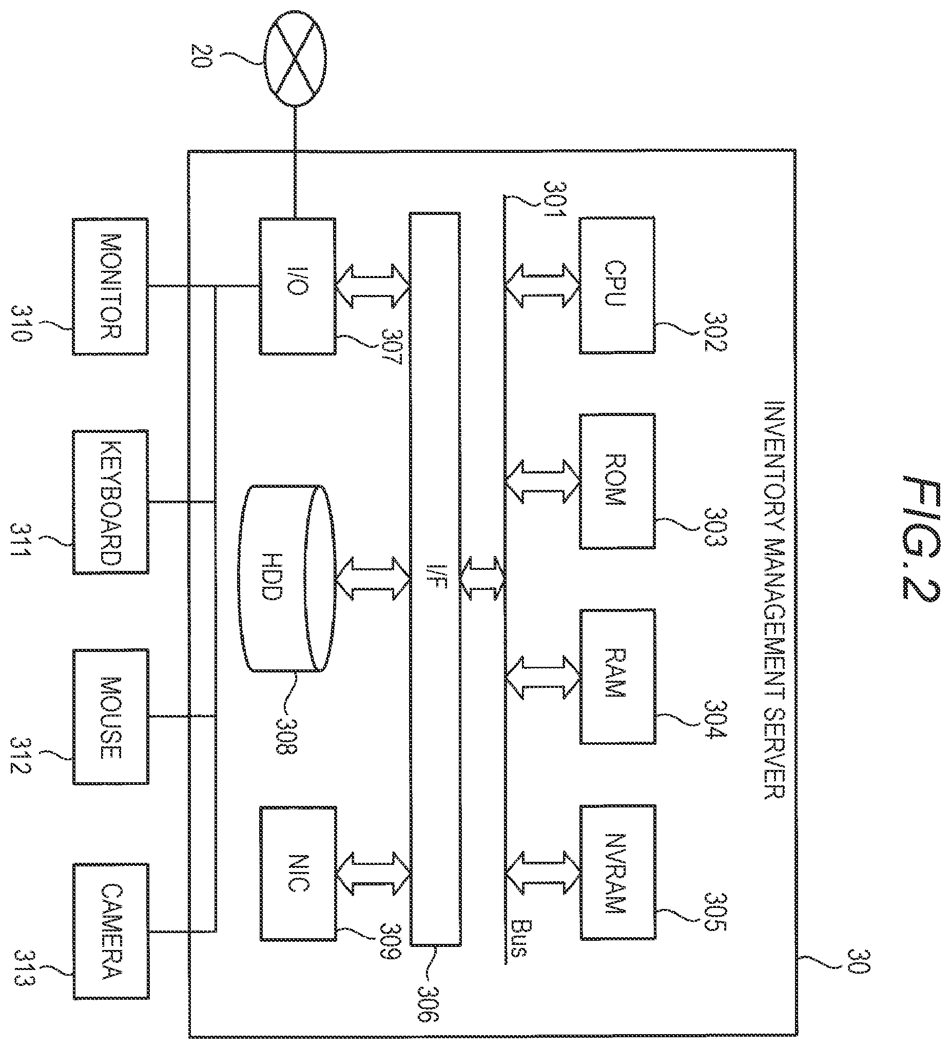 Patent US12547974 Figure 2 – Terminal device and inventory management system