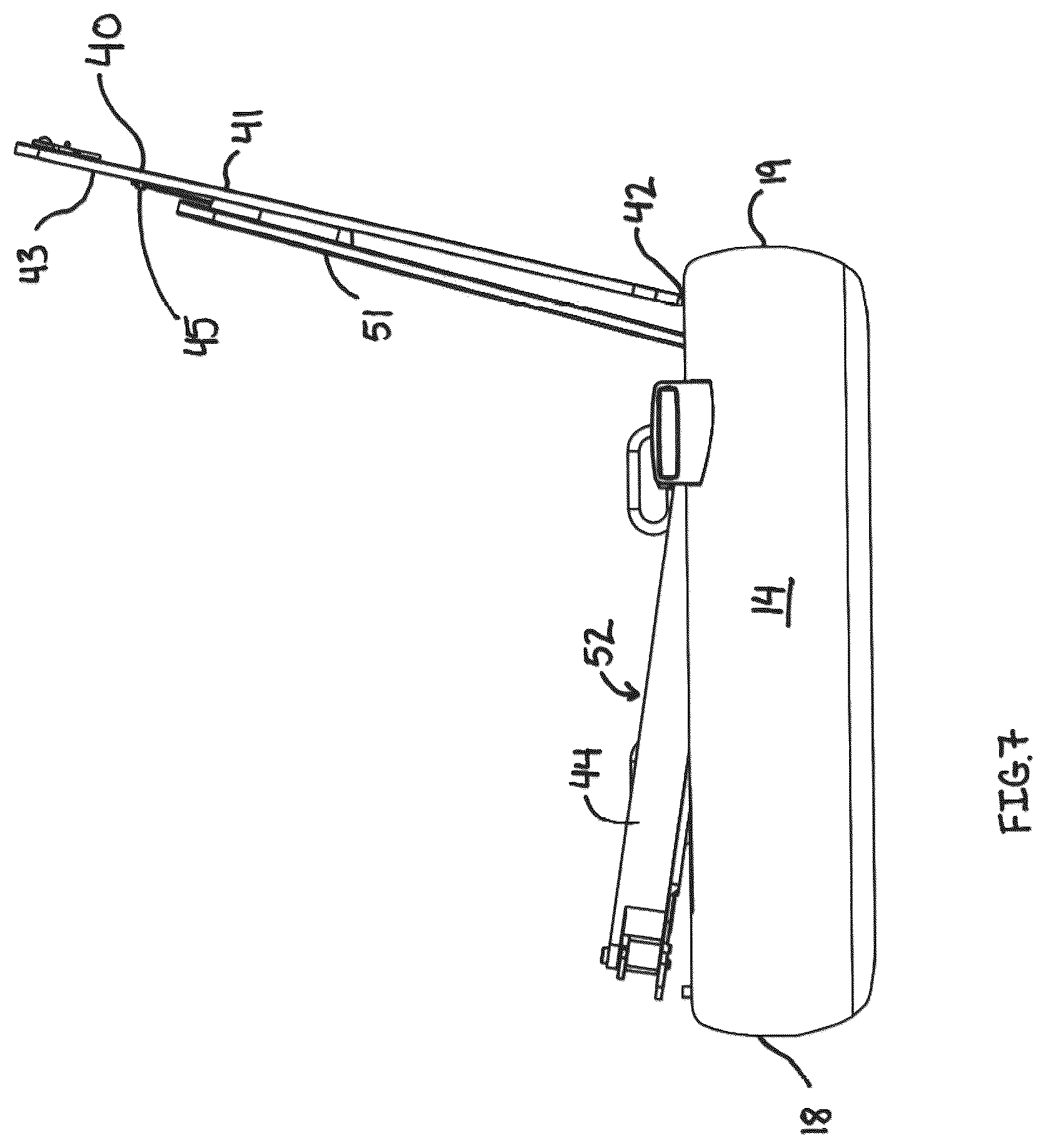 Patent US12551001 Figure 7 – Convertible carrying case
