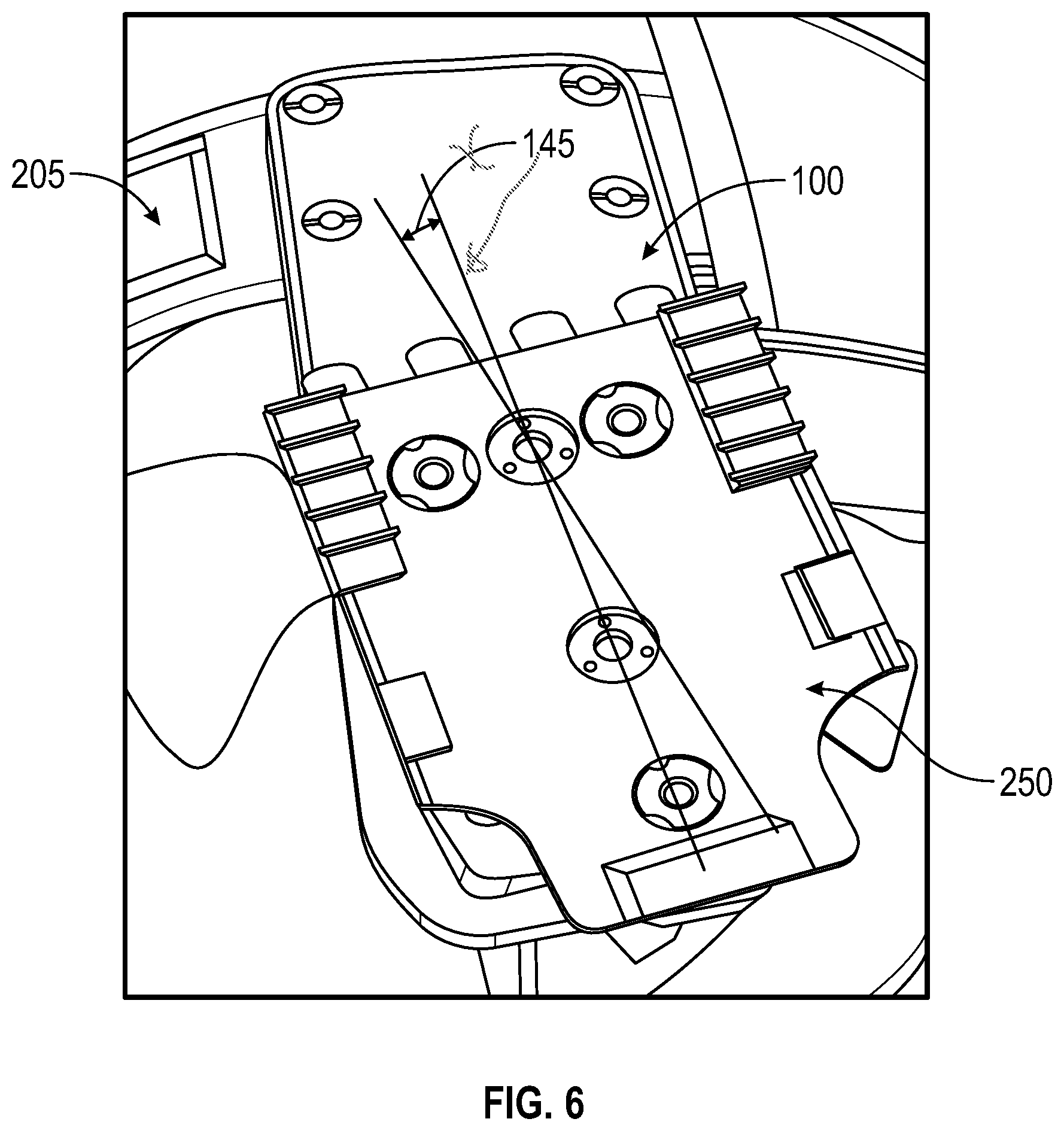 Patent US12551002 Figure 9 – Accessory adapter