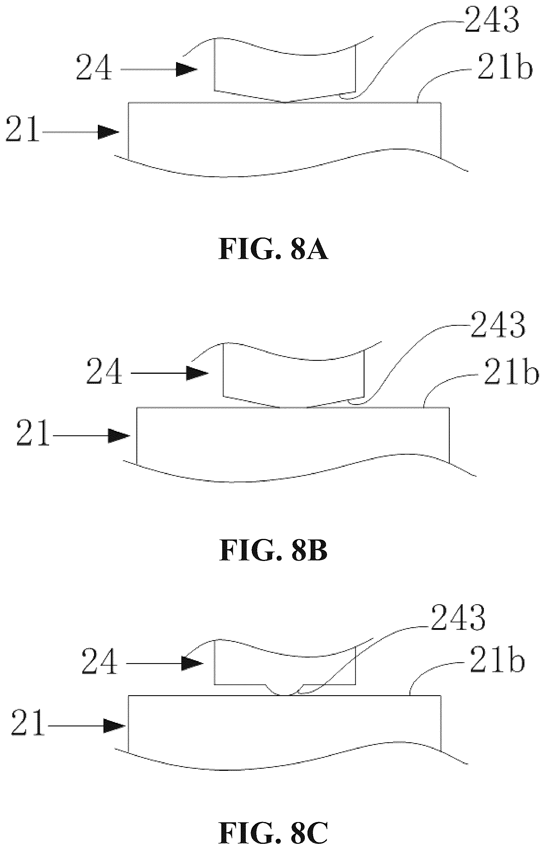 Patent US12551005 Figure 5 – Toothbrush and toothbrush head