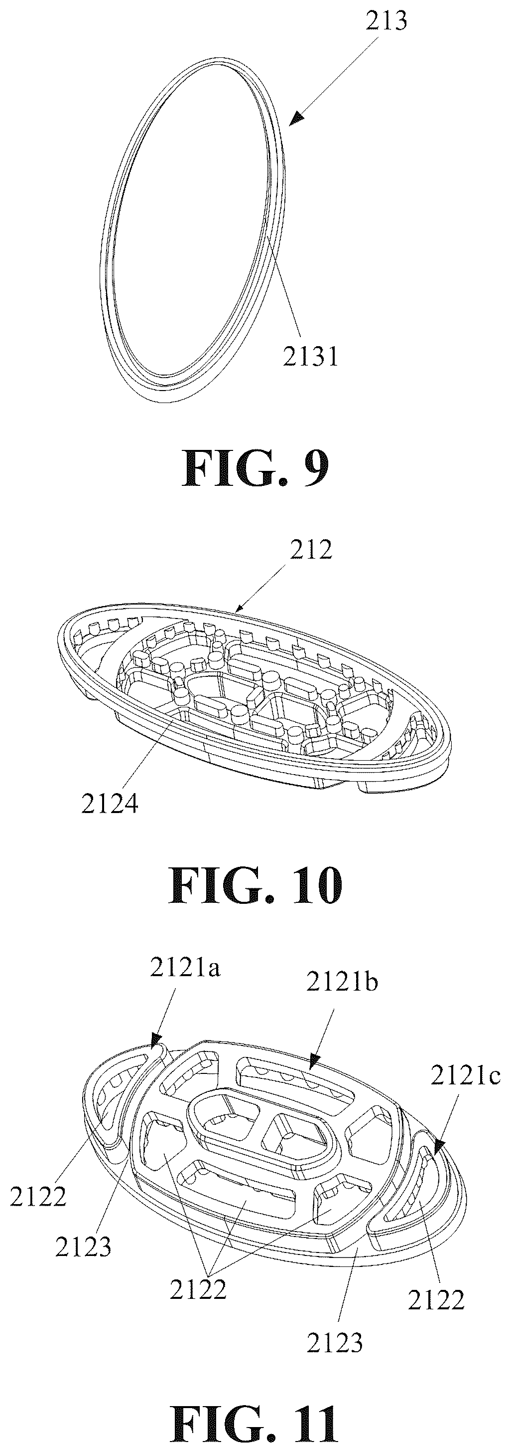 Patent US12551005 Figure 7 – Toothbrush and toothbrush head