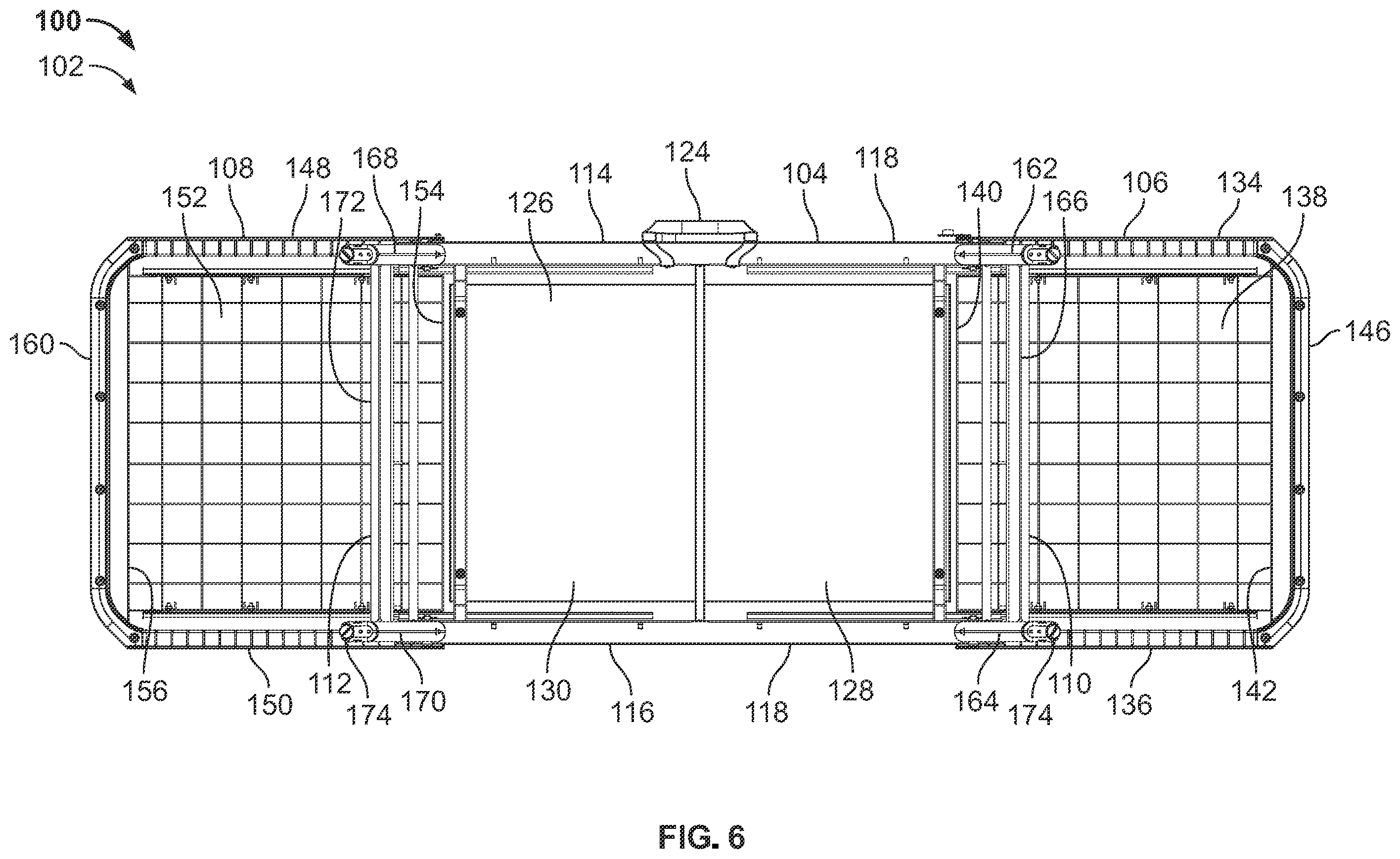 Patent US12551009 Figure 5 – Portable stands for portable grills