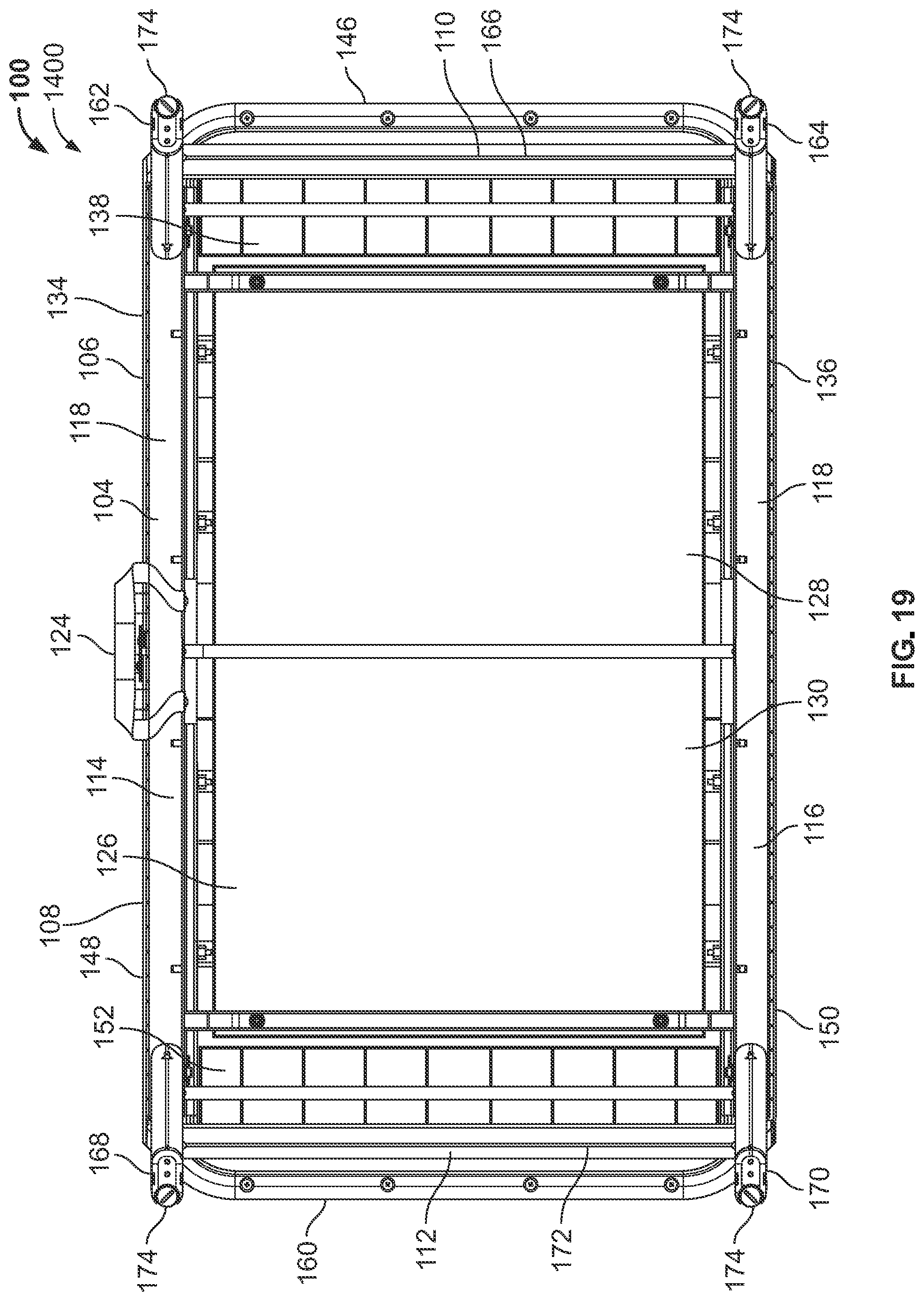Patent US12551009 Figure 17 – Portable stands for portable grills