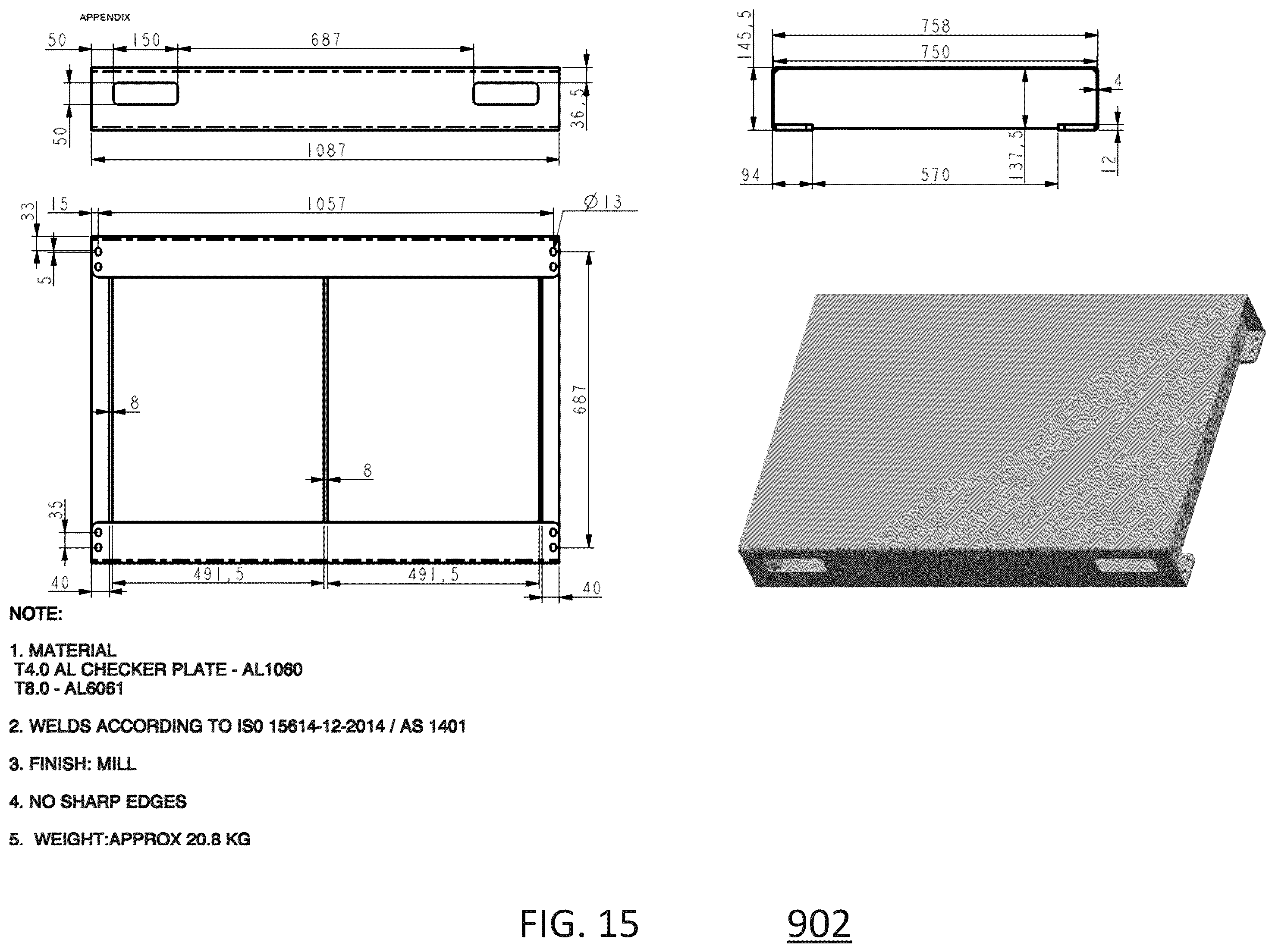 Patent US12551014 Figure 15 – Adjustable floor track and seating system for tiered seating