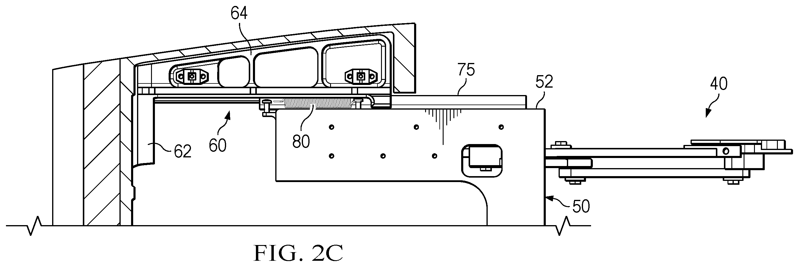 Patent US12551017 Figure 5 – Leg rest extension mechanism and method for operating the leg rest extension mechanism