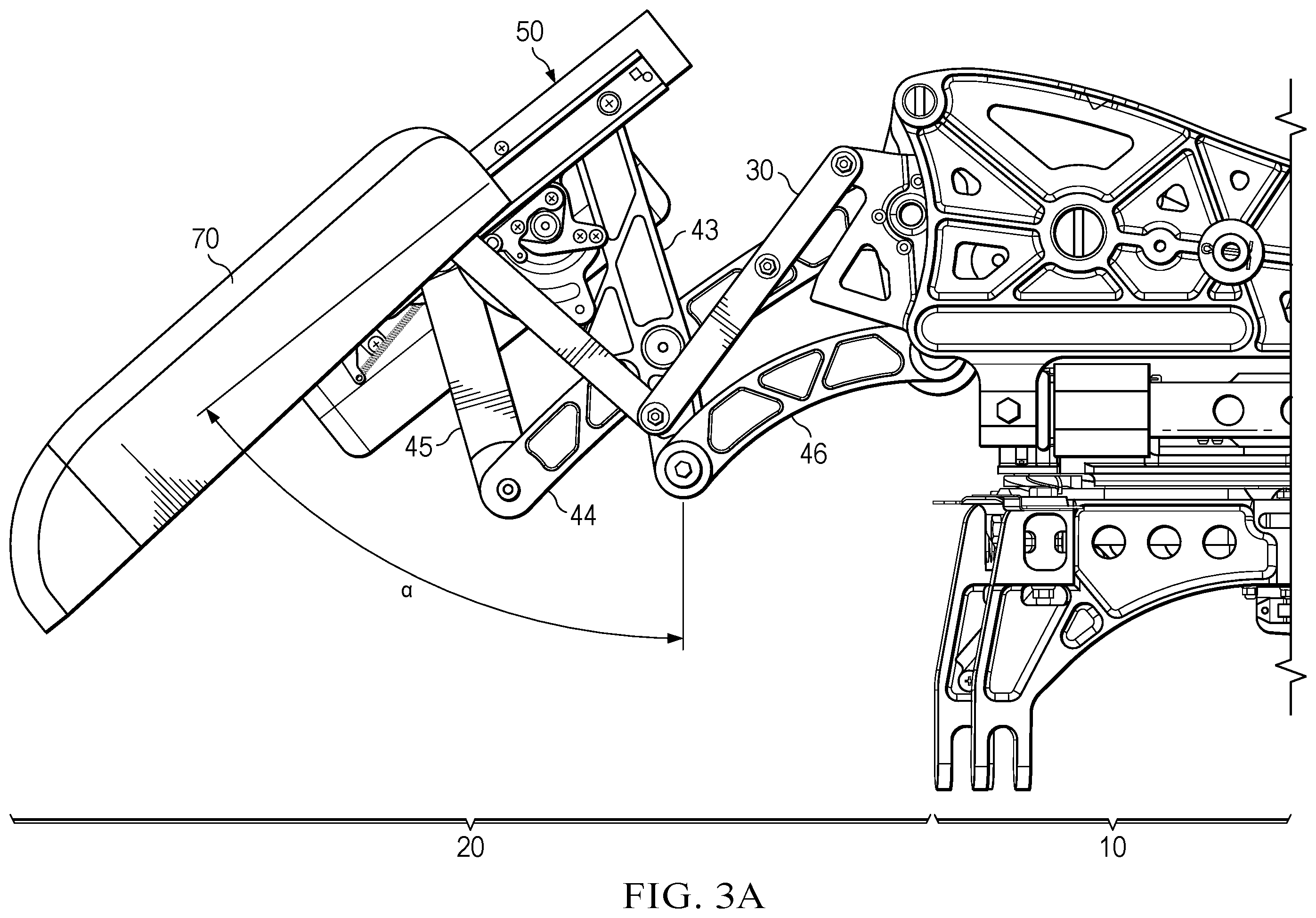 Patent US12551017 Figure 6 – Leg rest extension mechanism and method for operating the leg rest extension mechanism