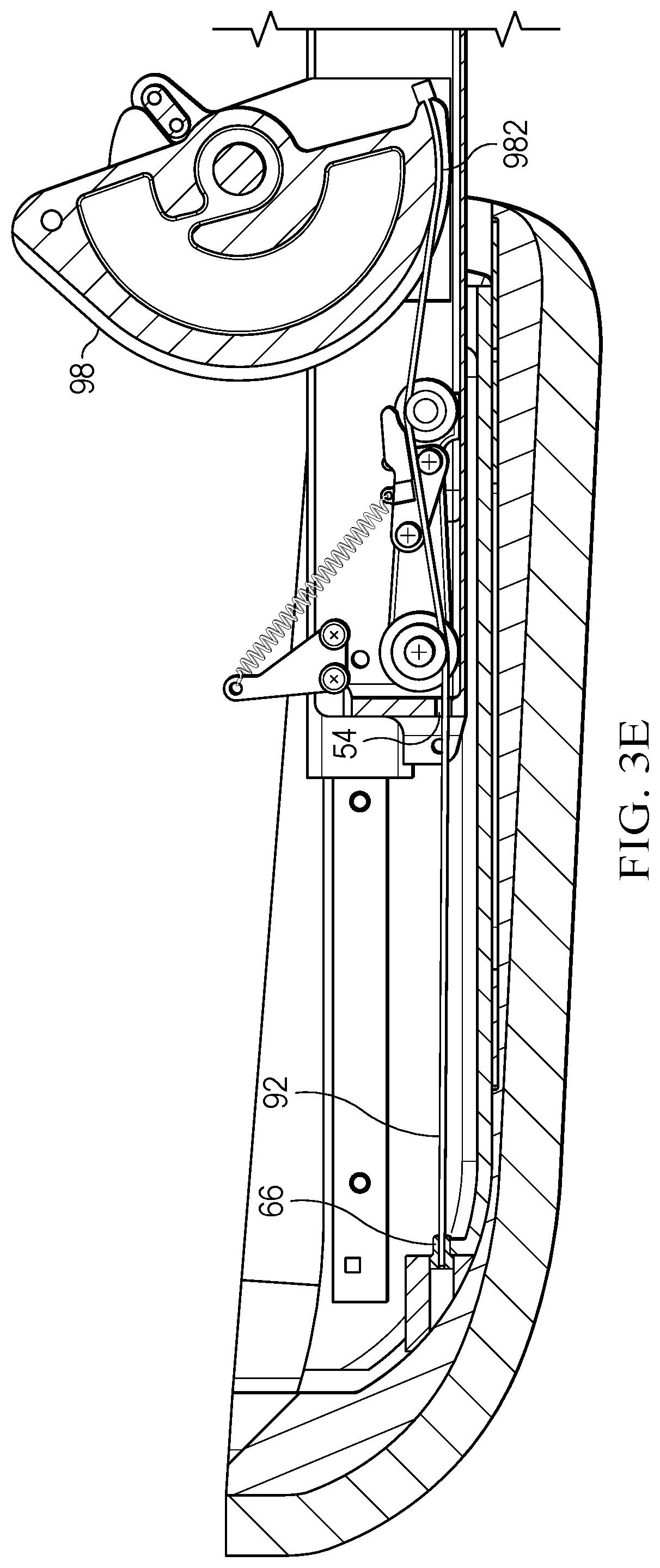 Patent US12551017 Figure 10 – Leg rest extension mechanism and method for operating the leg rest extension mechanism