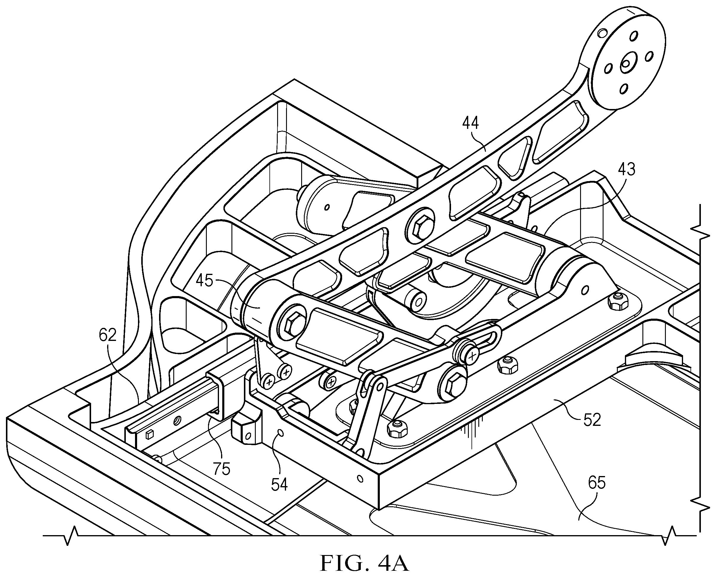Patent US12551017 Figure 11 – Leg rest extension mechanism and method for operating the leg rest extension mechanism