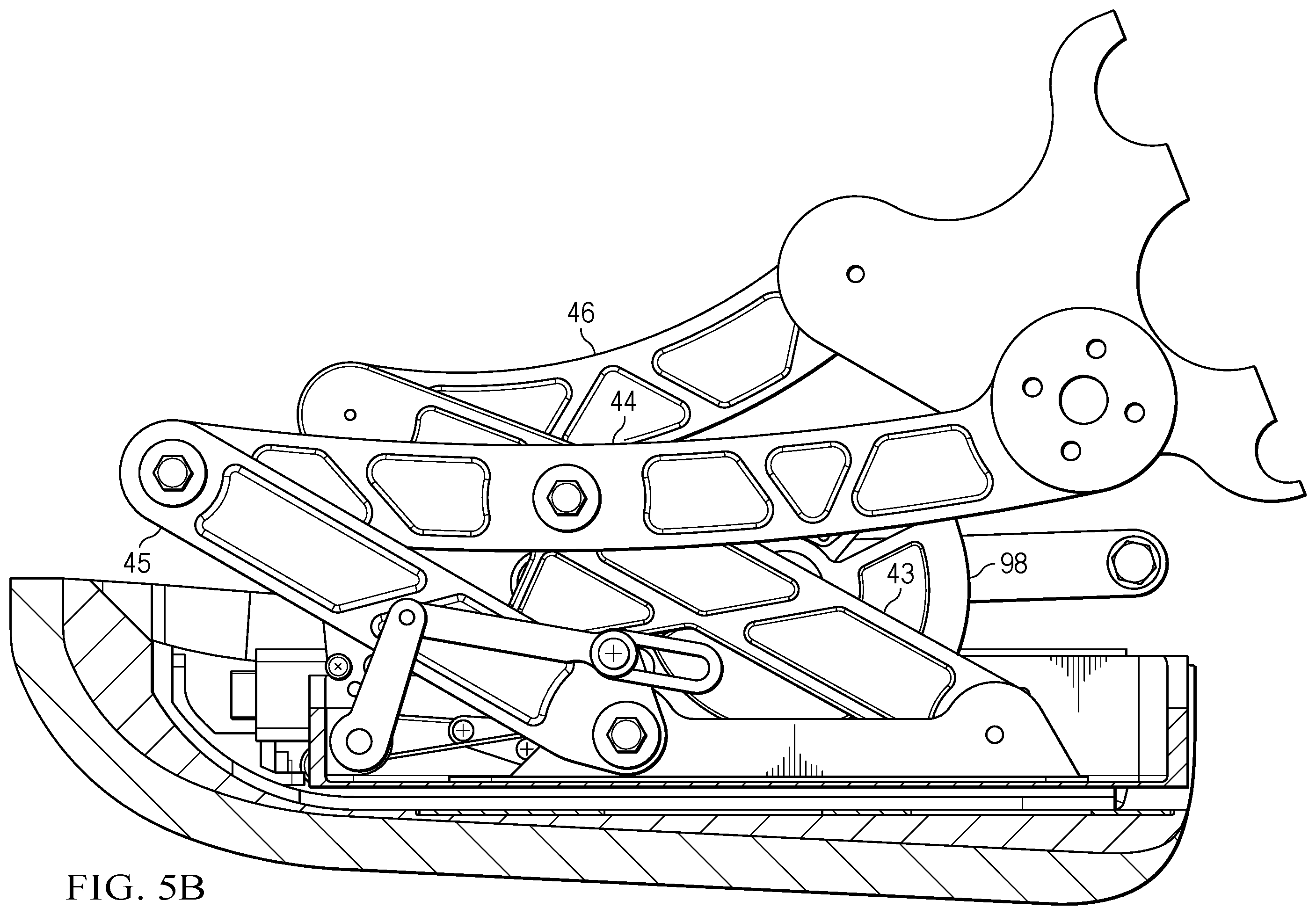 Patent US12551017 Figure 14 – Leg rest extension mechanism and method for operating the leg rest extension mechanism