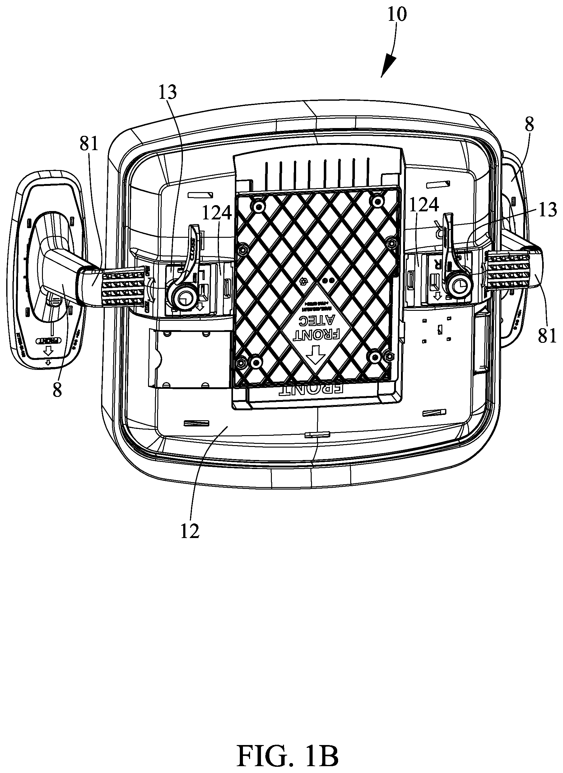 Patent US12551019 Figure 2 – Chair seat