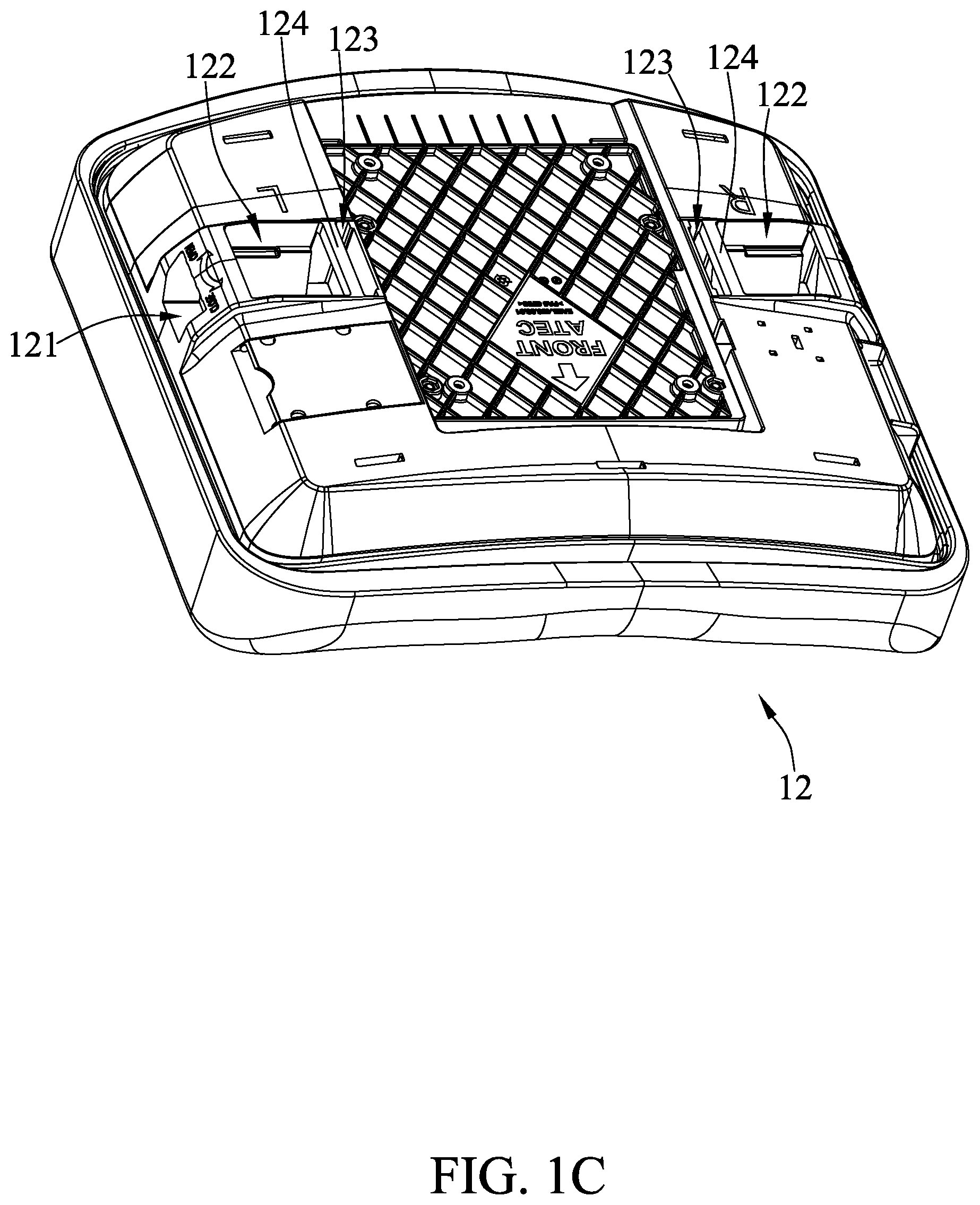 Patent US12551019 Figure 3 – Chair seat
