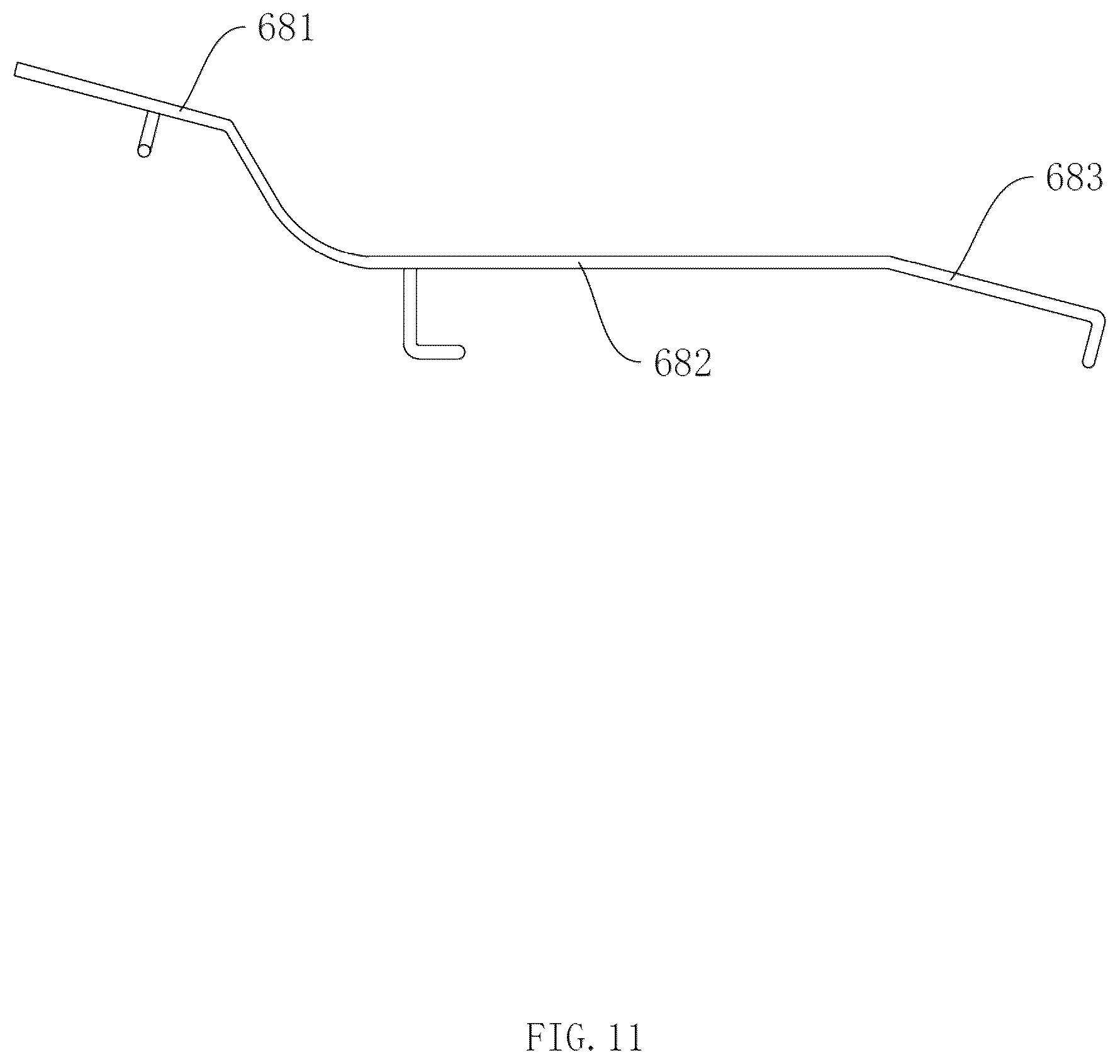 Patent US12551021 Figure 11 – Modular sofa assembly
