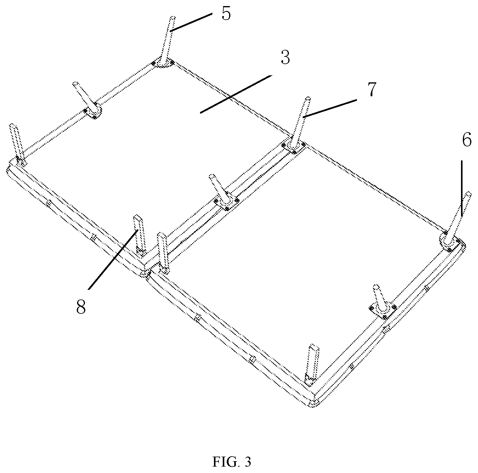 Patent US12551022 Figure 3 – Folding sofa