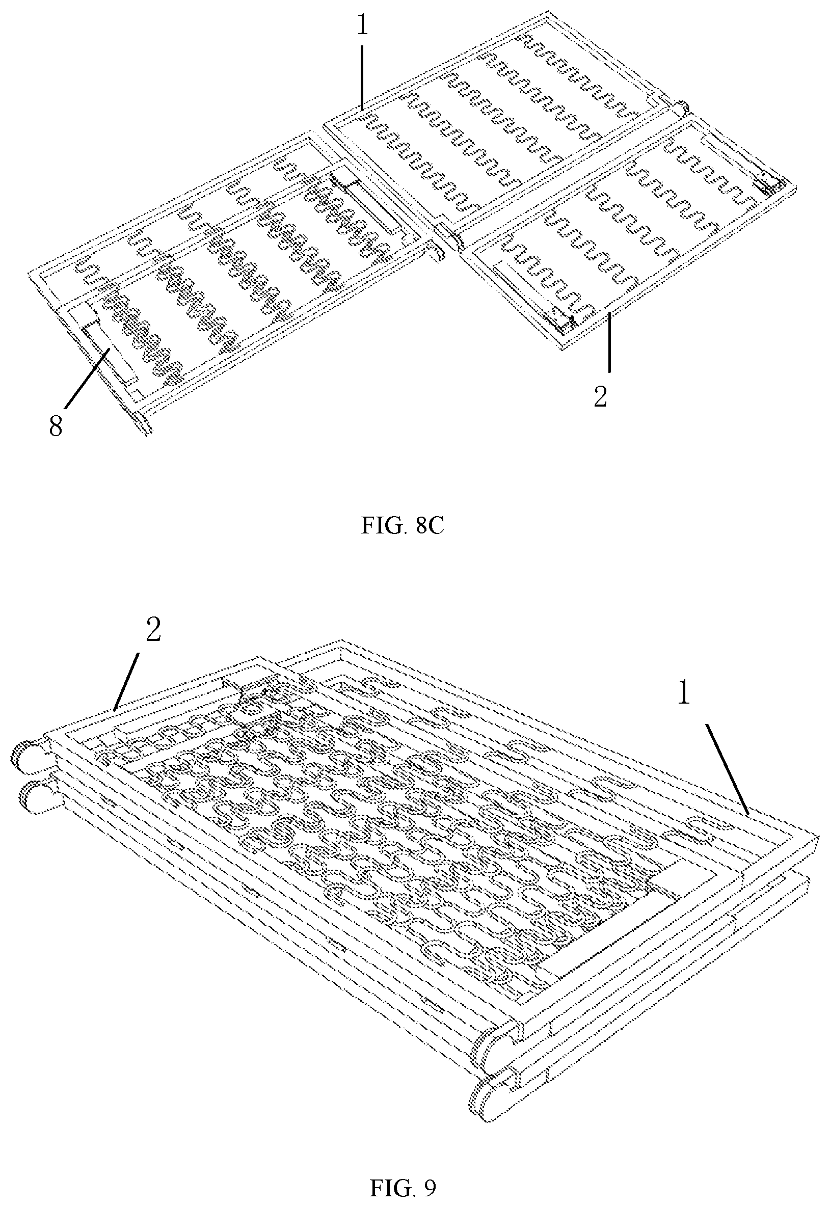Patent US12551022 Figure 9 – Folding sofa