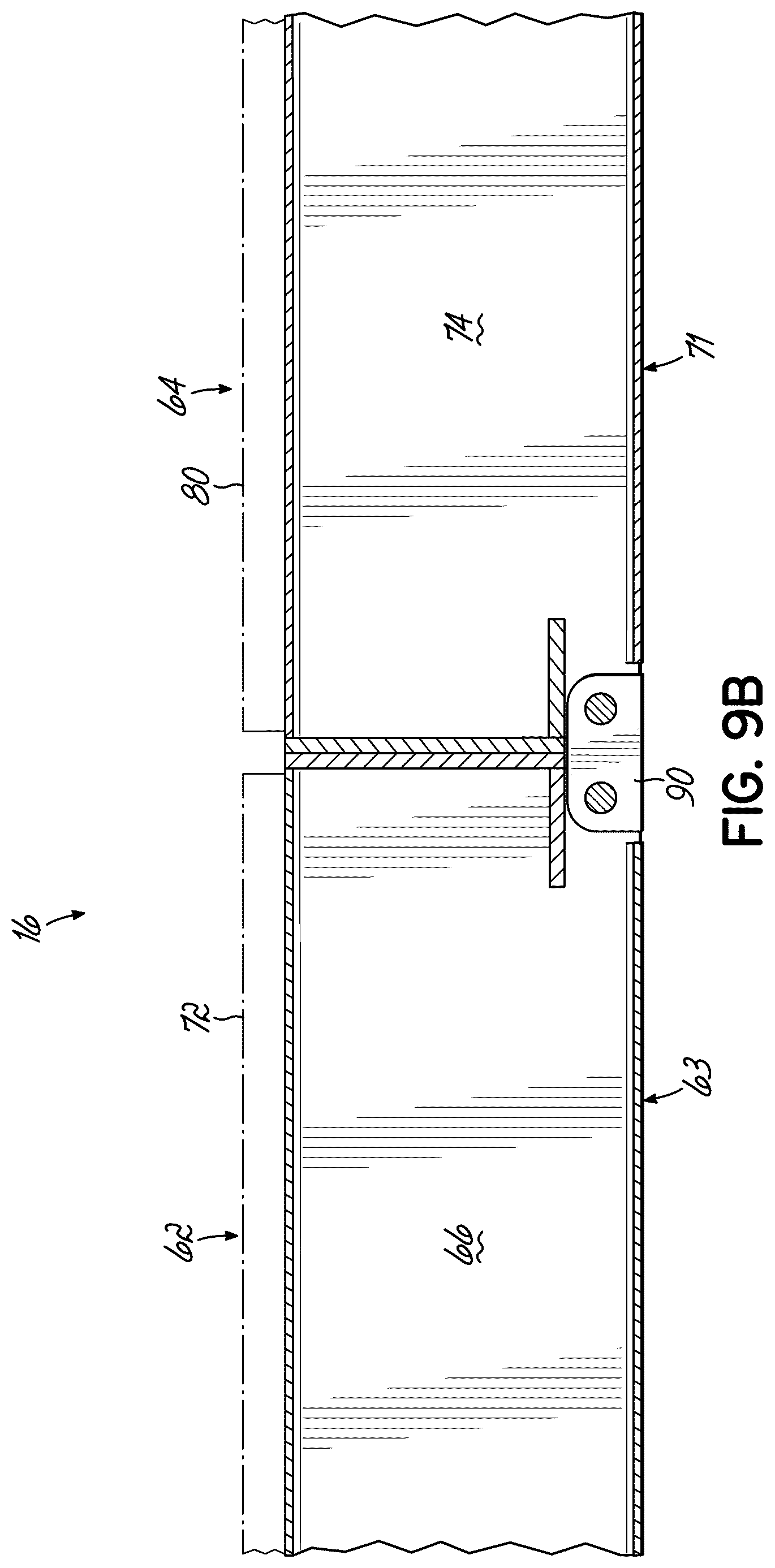 Patent US12551023 Figure 17 – Modular sofa sleeper having pivotal backrest assembly
