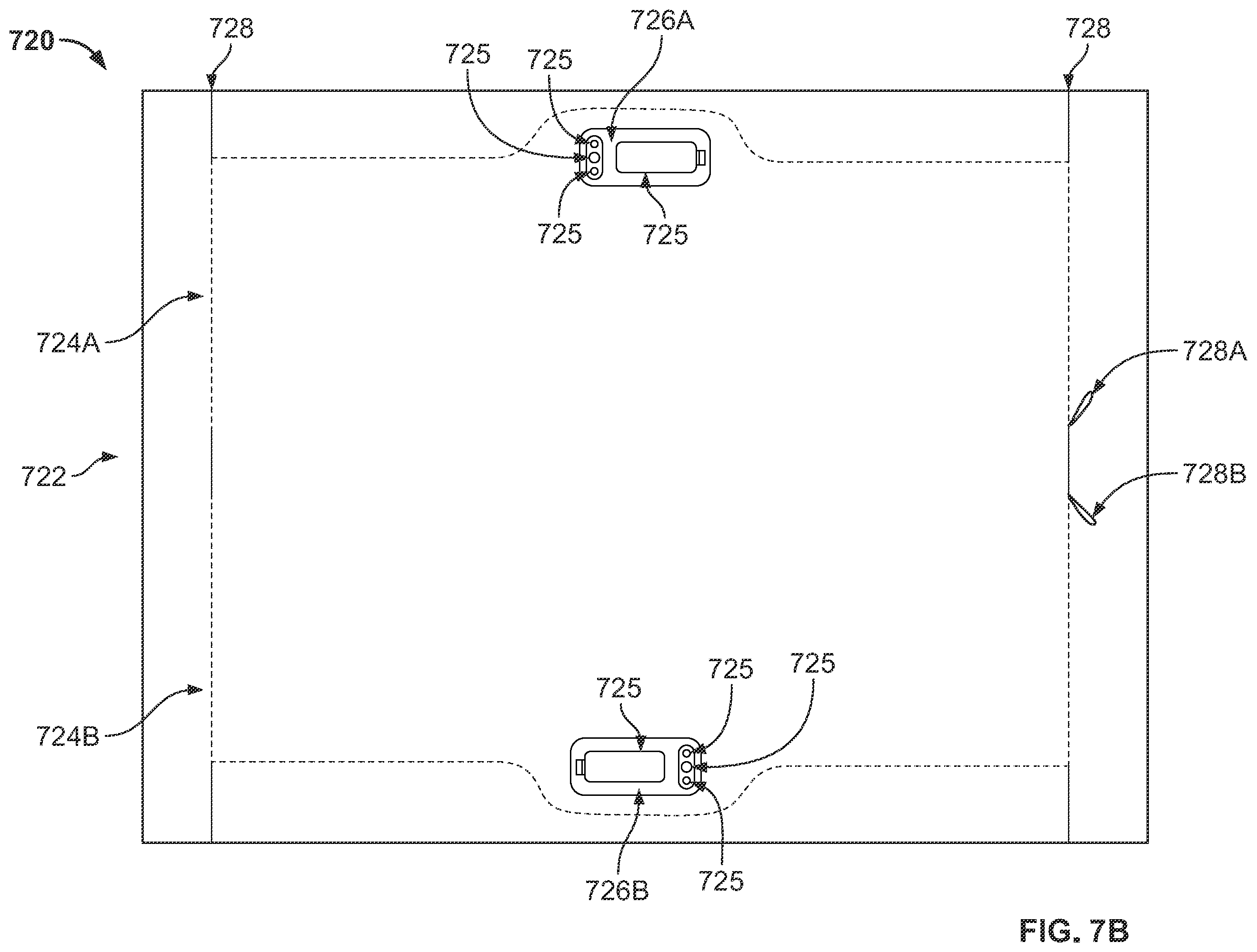 Patent US12551024 Figure 8 – Zipper mattress attachment
