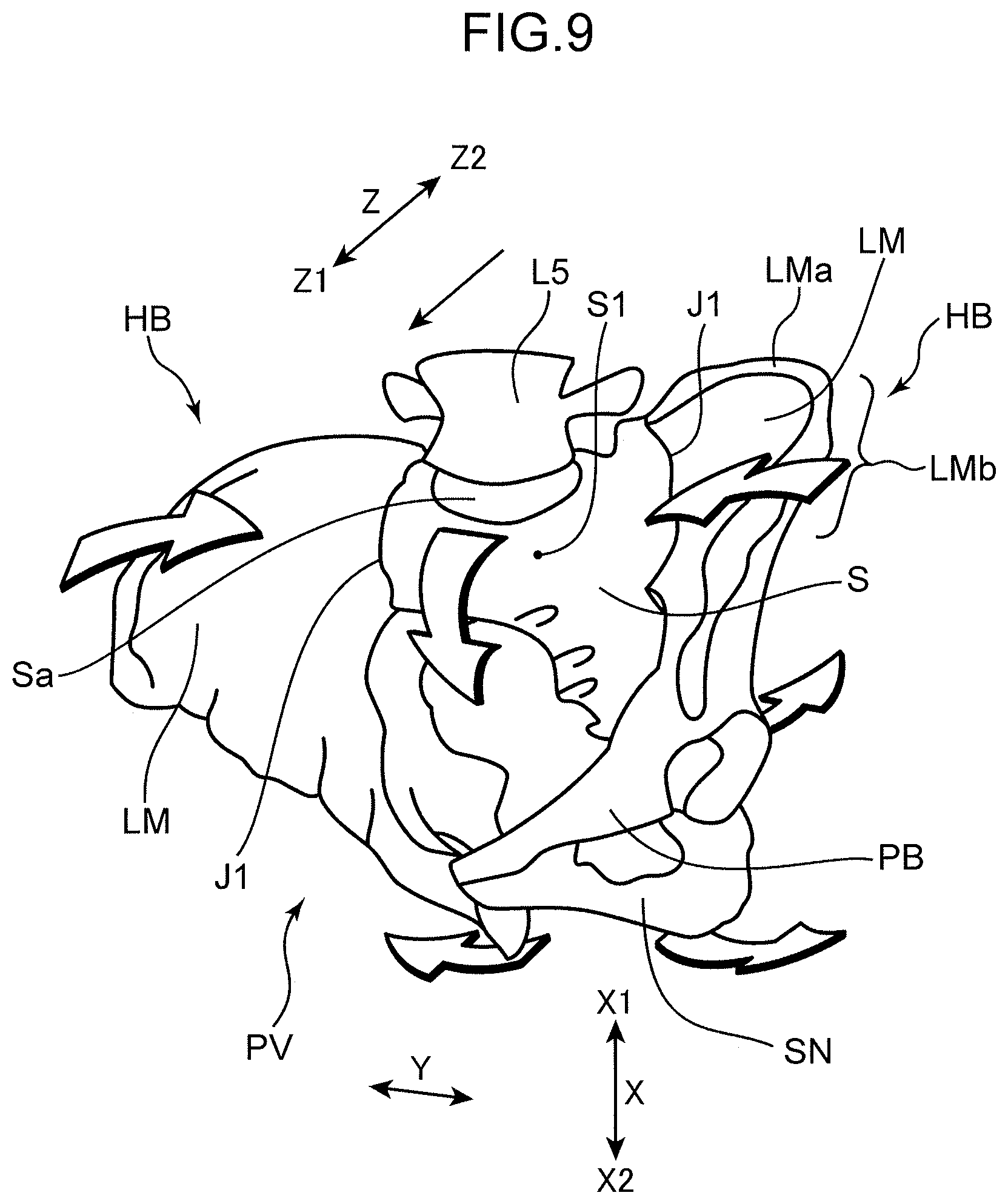 Patent US12551026 Figure 8 – Supine respiration mat