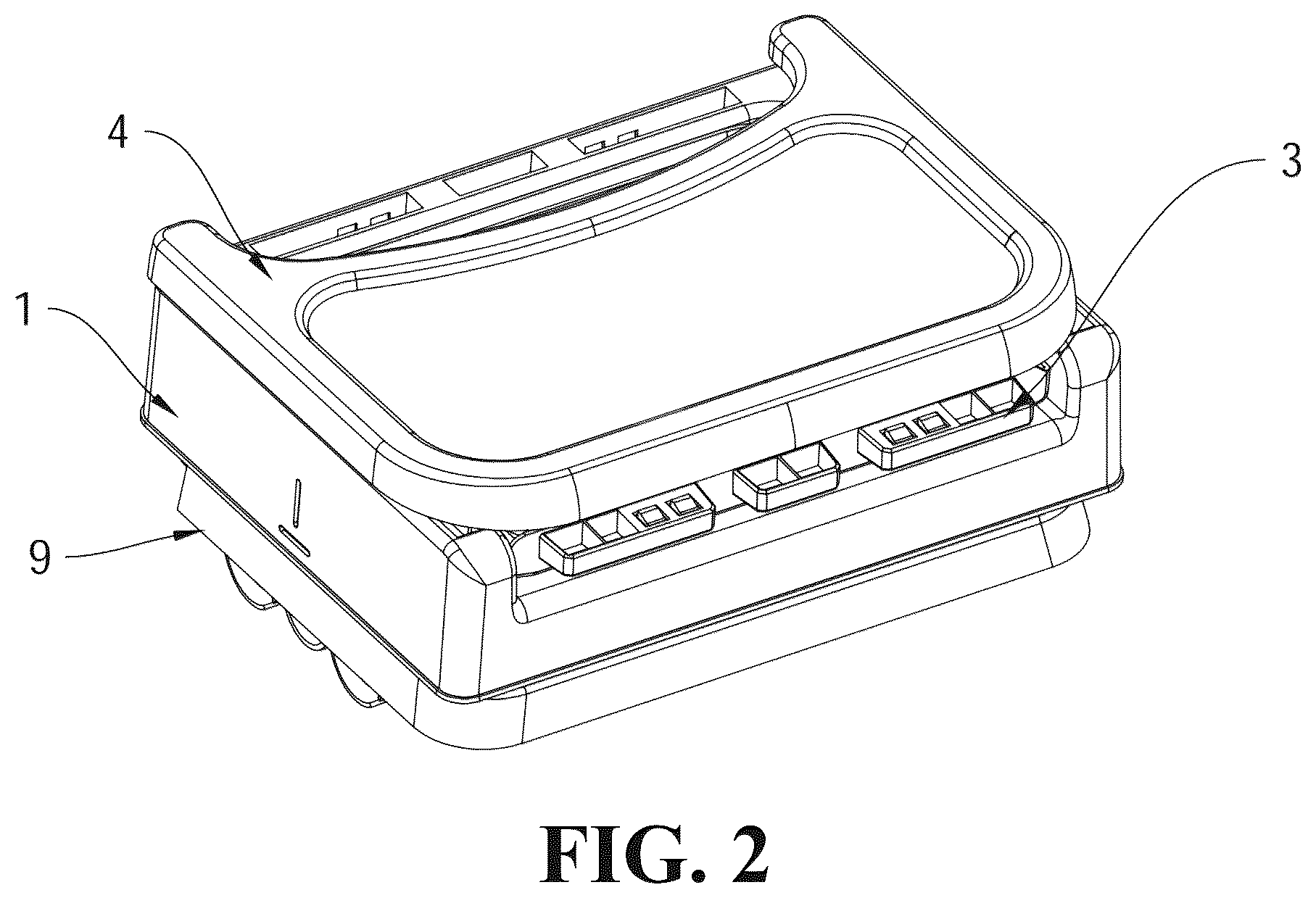 Patent US12551028 Figure 2 – Children's dining chair
