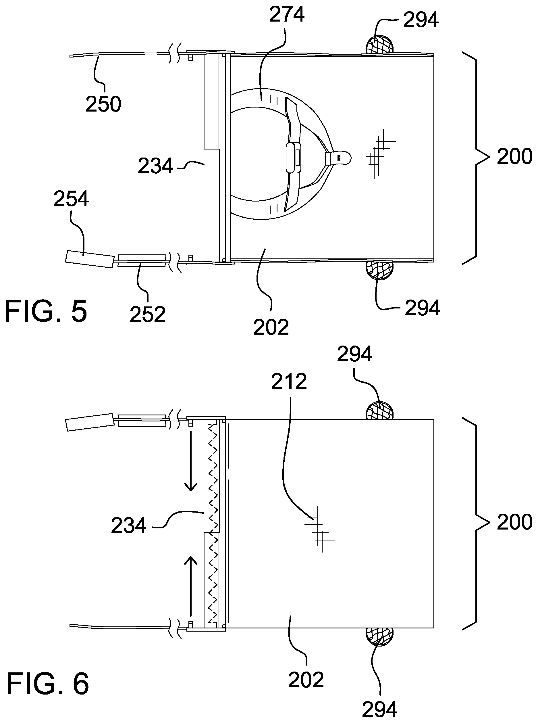 Patent US12551029 Figure 5 – Child seat attachment for luggage