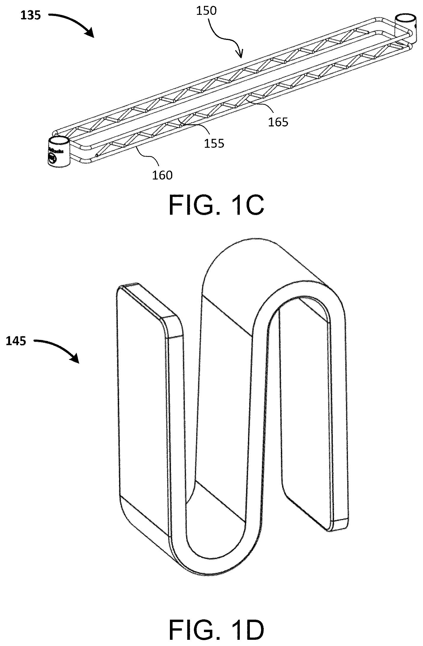 Patent US12551032 Figure 3 – Shelving unit