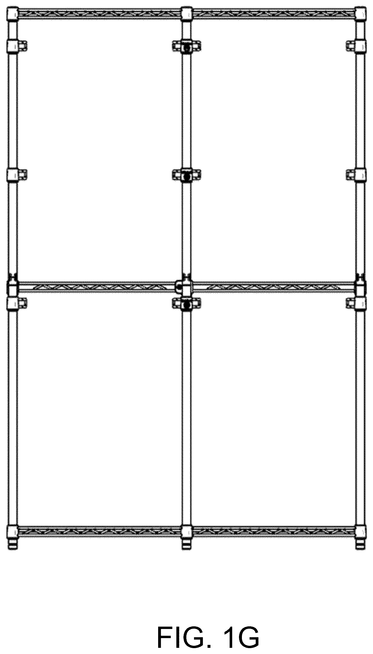 Patent US12551032 Figure 5 – Shelving unit