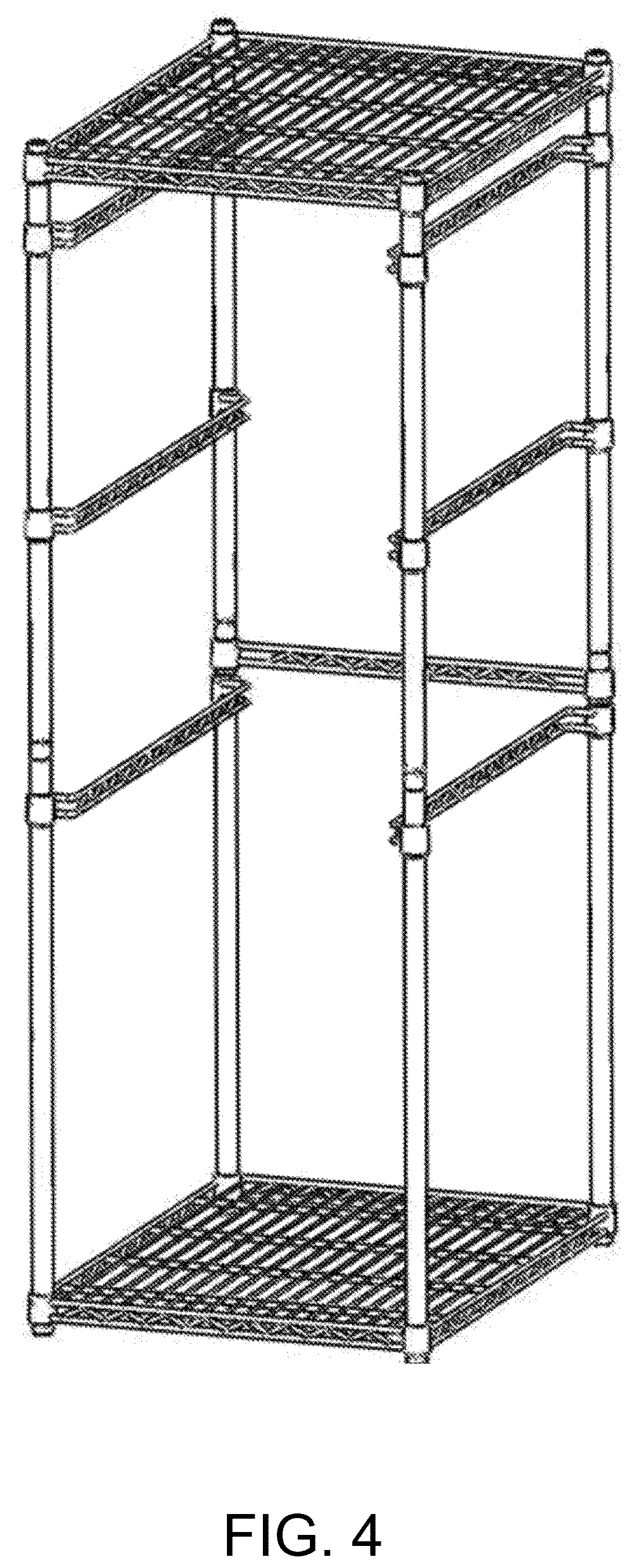 Patent US12551032 Figure 11 – Shelving unit
