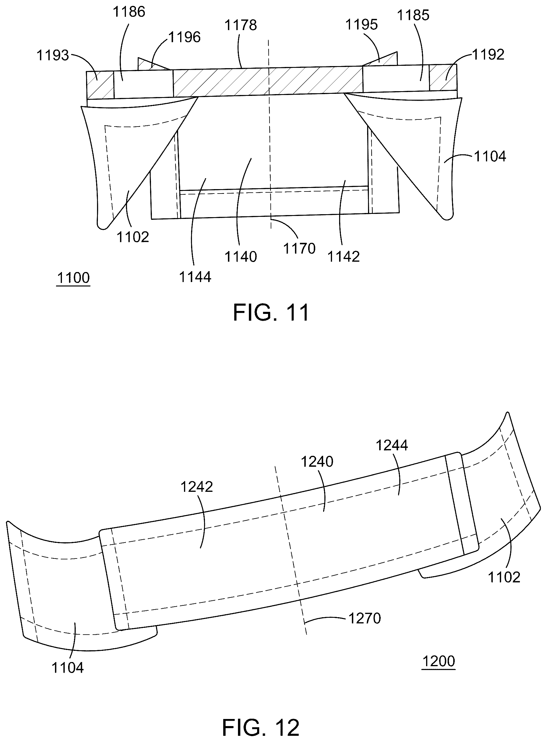 Patent US12551036 Figure 6 – Bed skirt system for adjustable bed