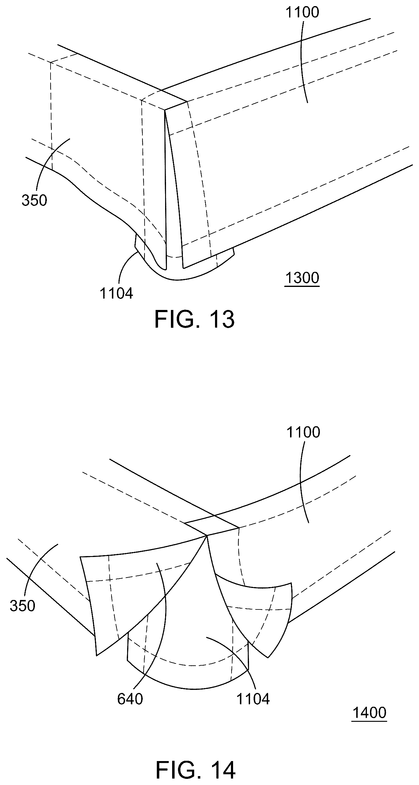 Patent US12551036 Figure 7 – Bed skirt system for adjustable bed