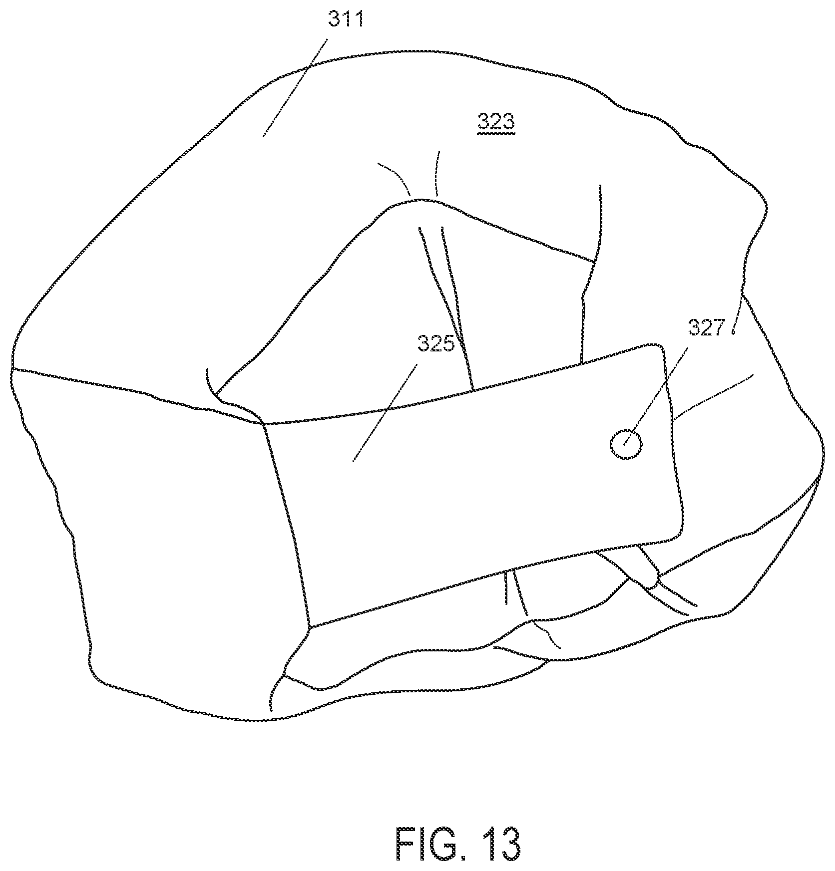 Patent US12551037 Figure 13 – Pillow system