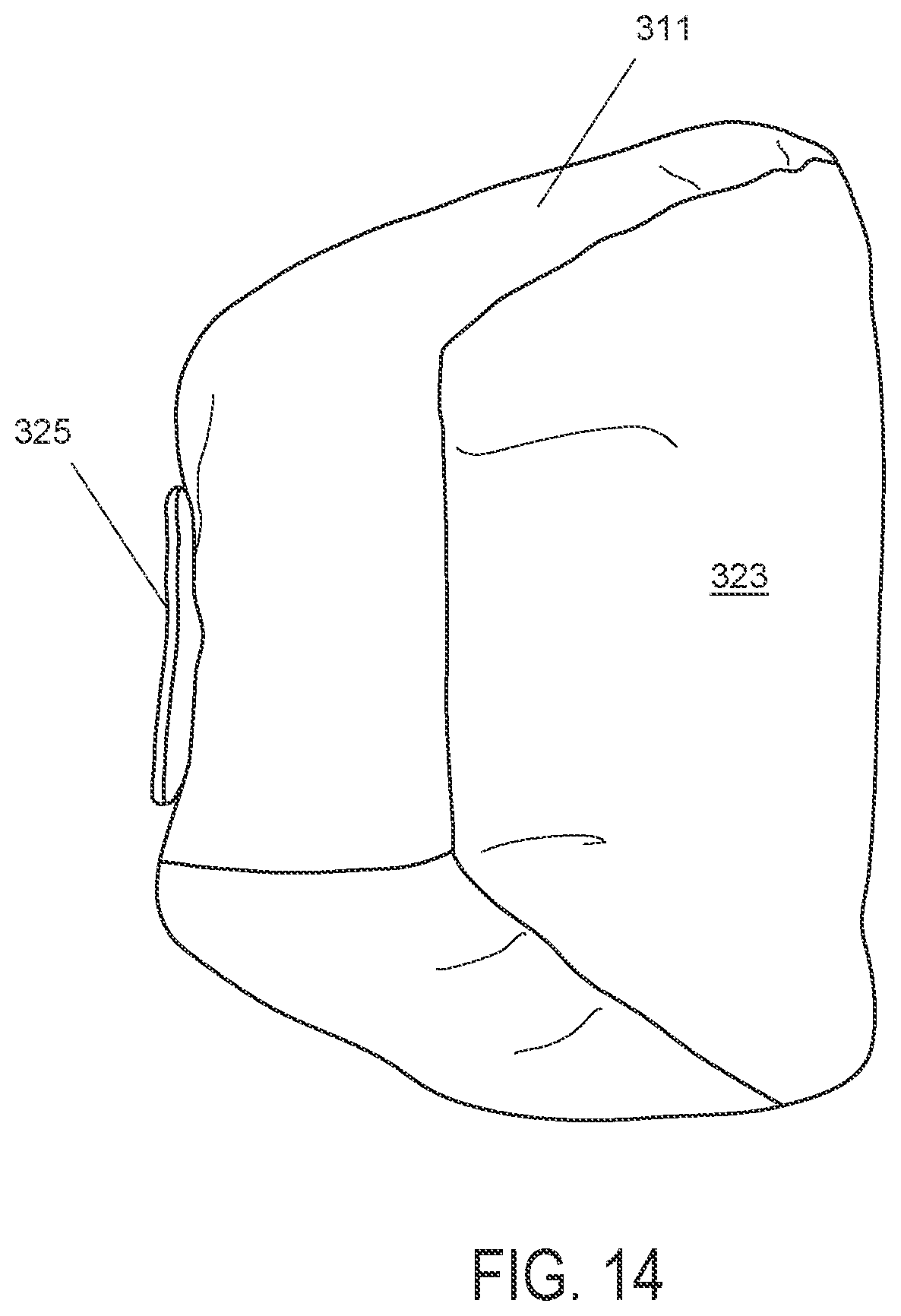 Patent US12551037 Figure 14 – Pillow system