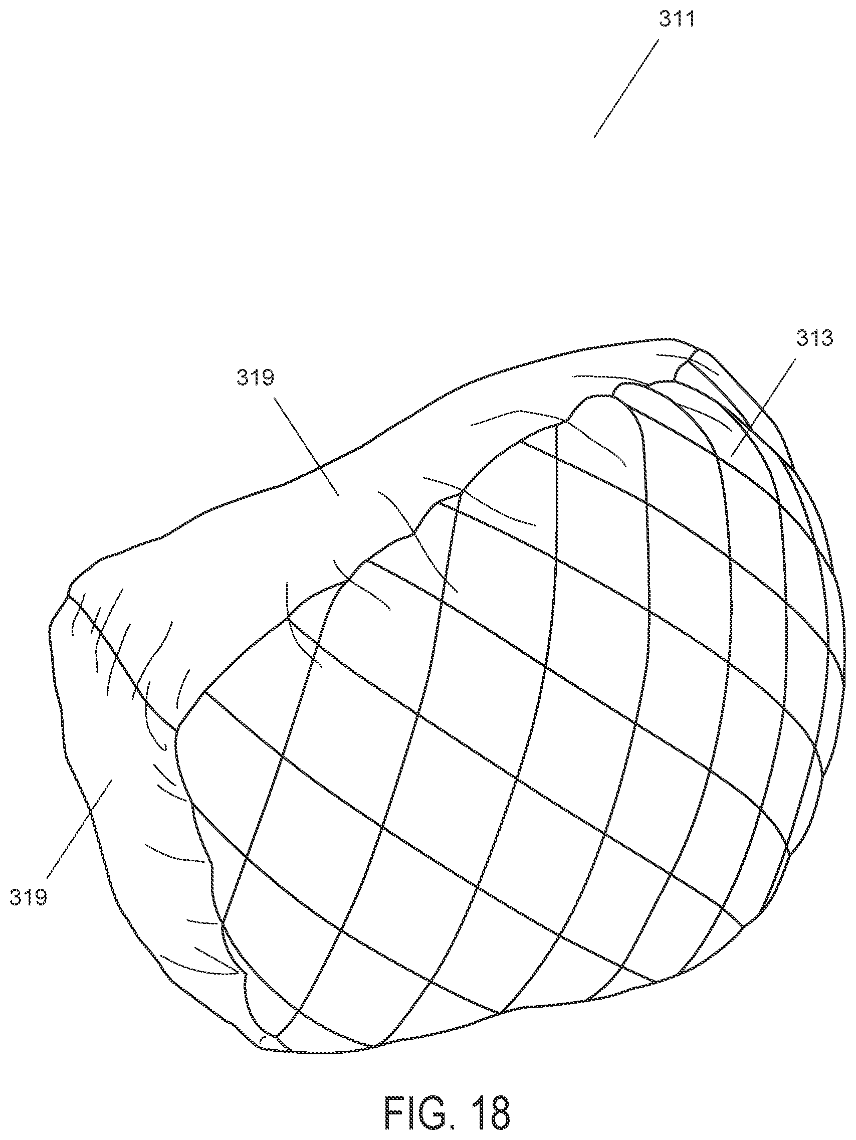 Patent US12551037 Figure 18 – Pillow system