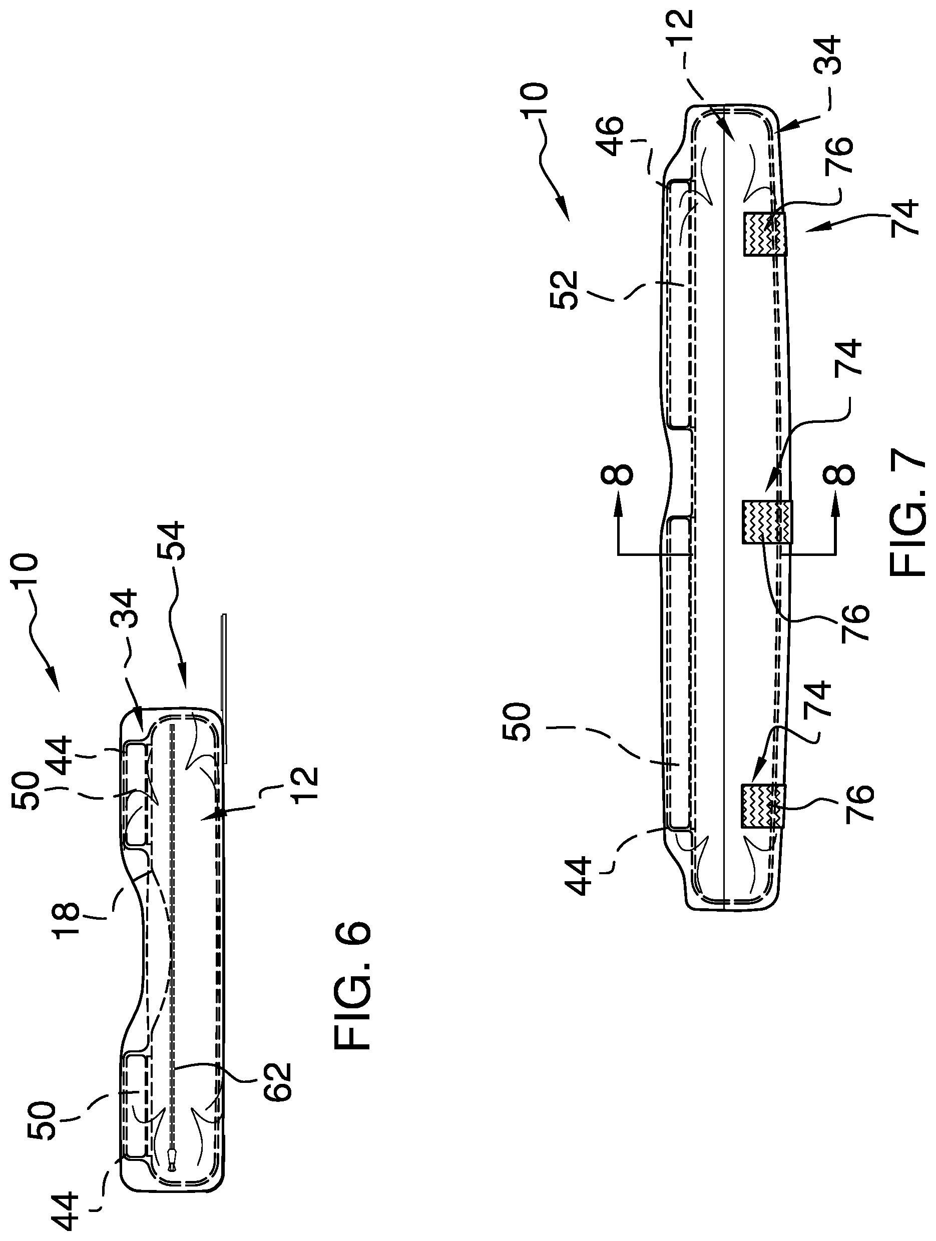 Patent US12551038 Figure 6 – Arm pillow