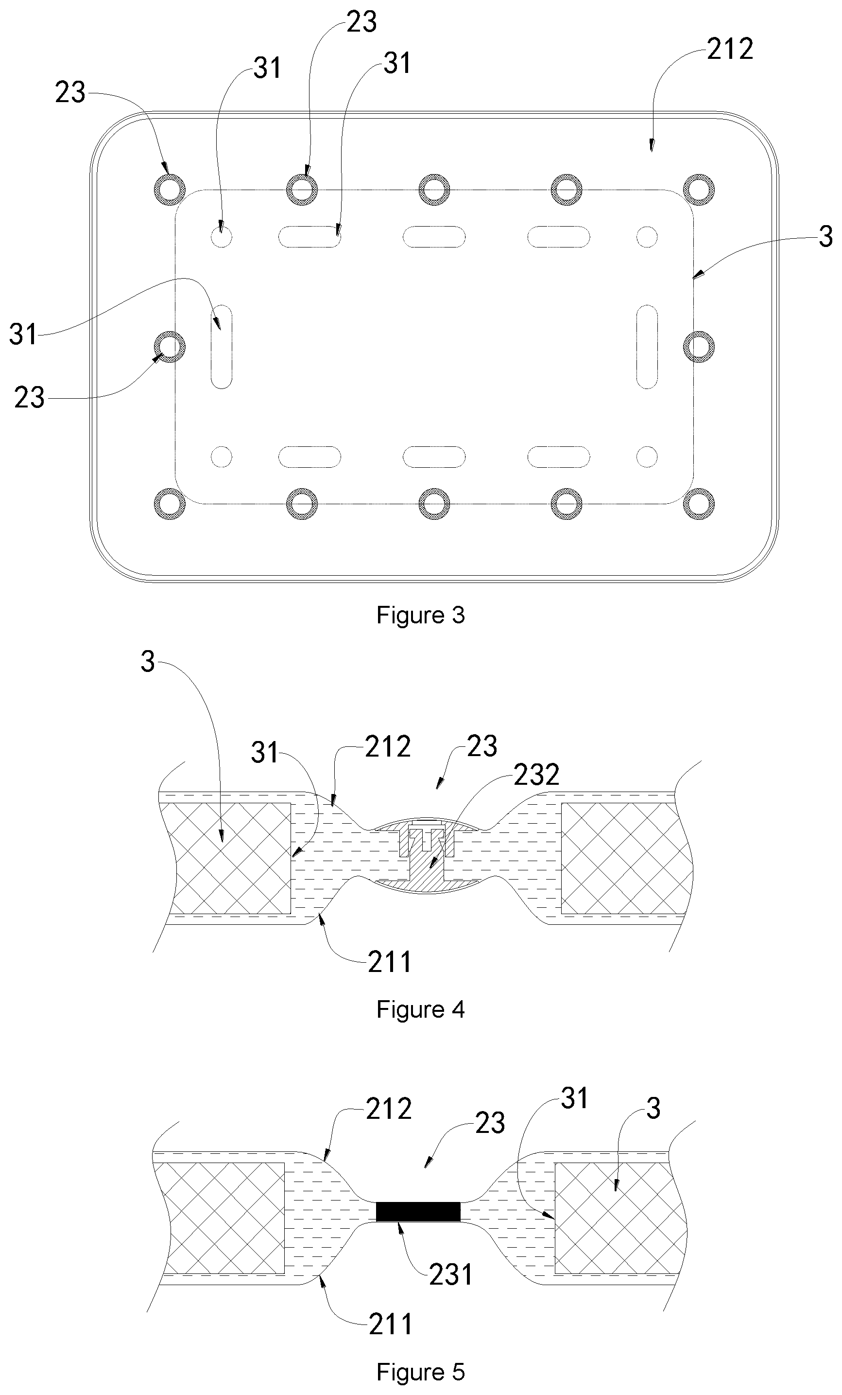 Patent US12551039 Figure 2 – Buoyancy-type pillow with combined action of gas and liquid media