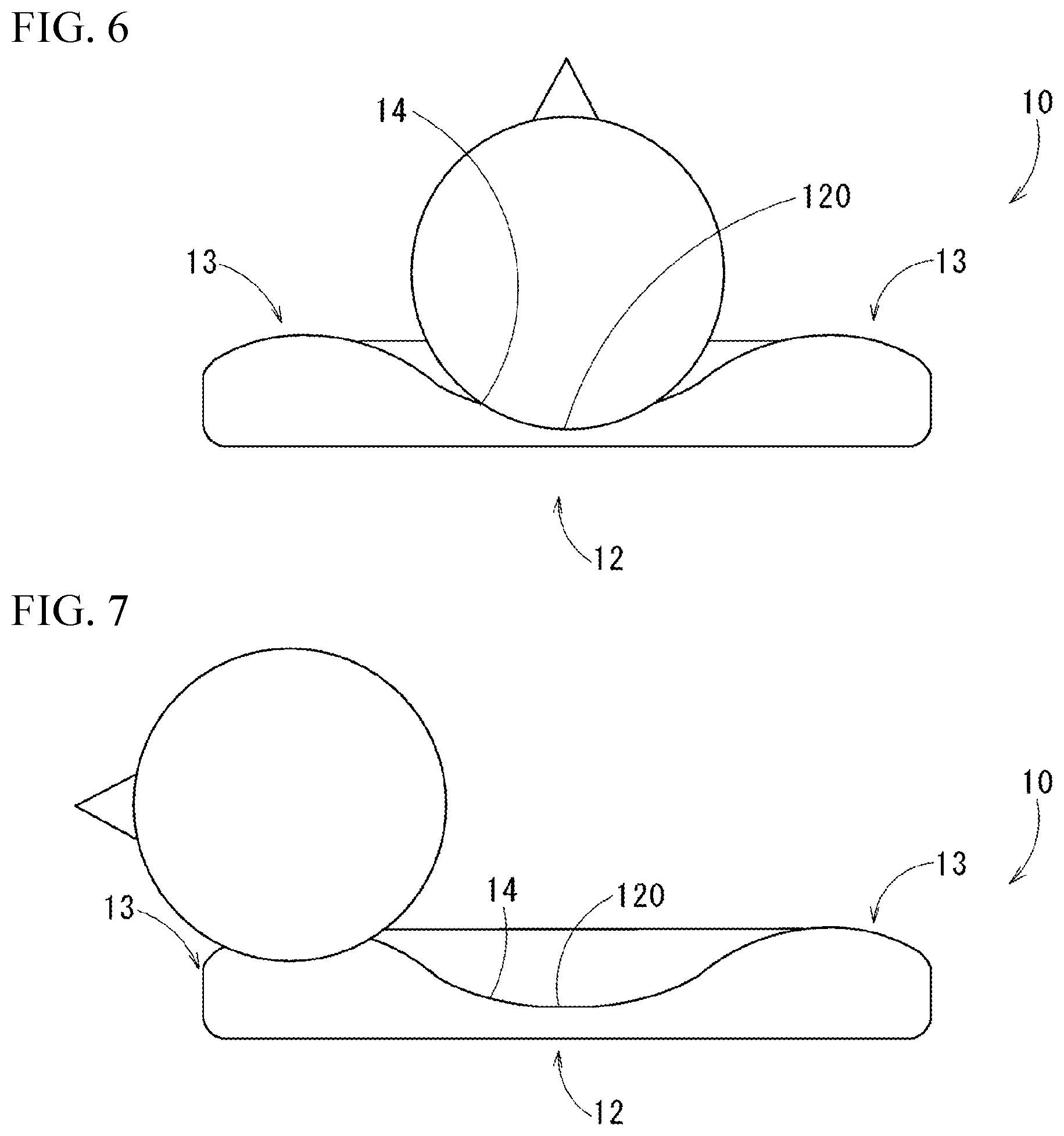 Patent US12551040 Figure 4 – Pillow