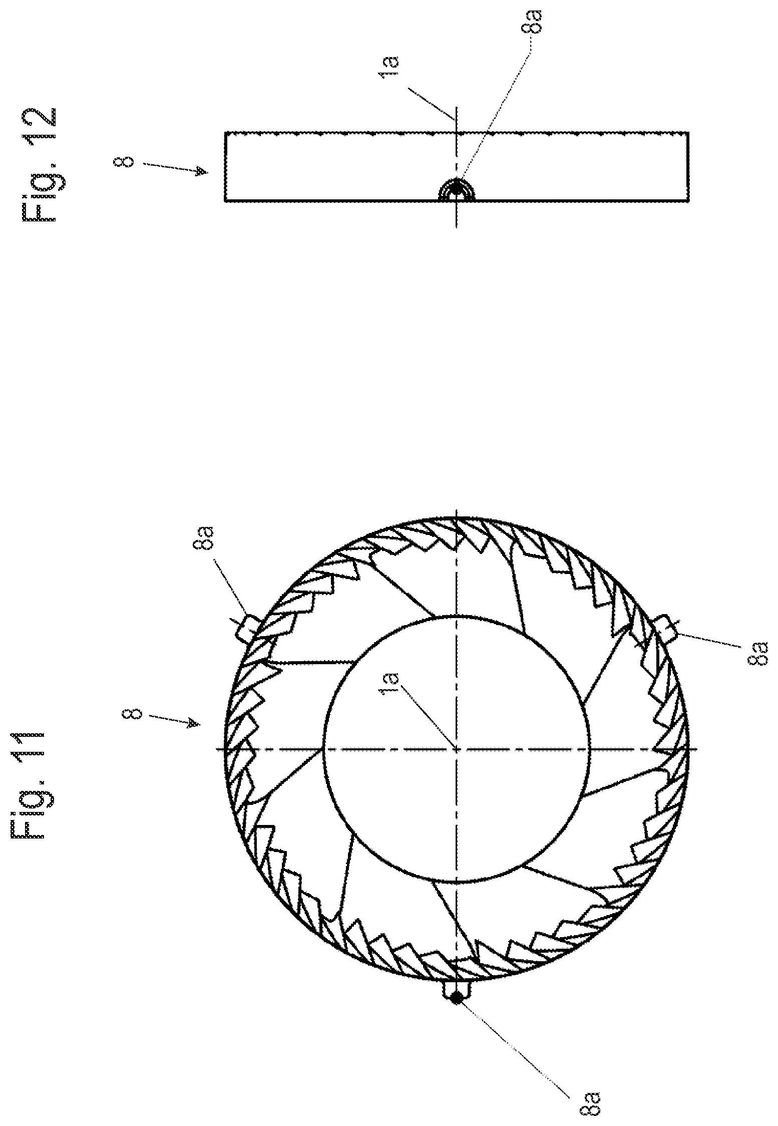 Patent US12551045 Figure 9 – Grinder and coffee machine having such a grinder