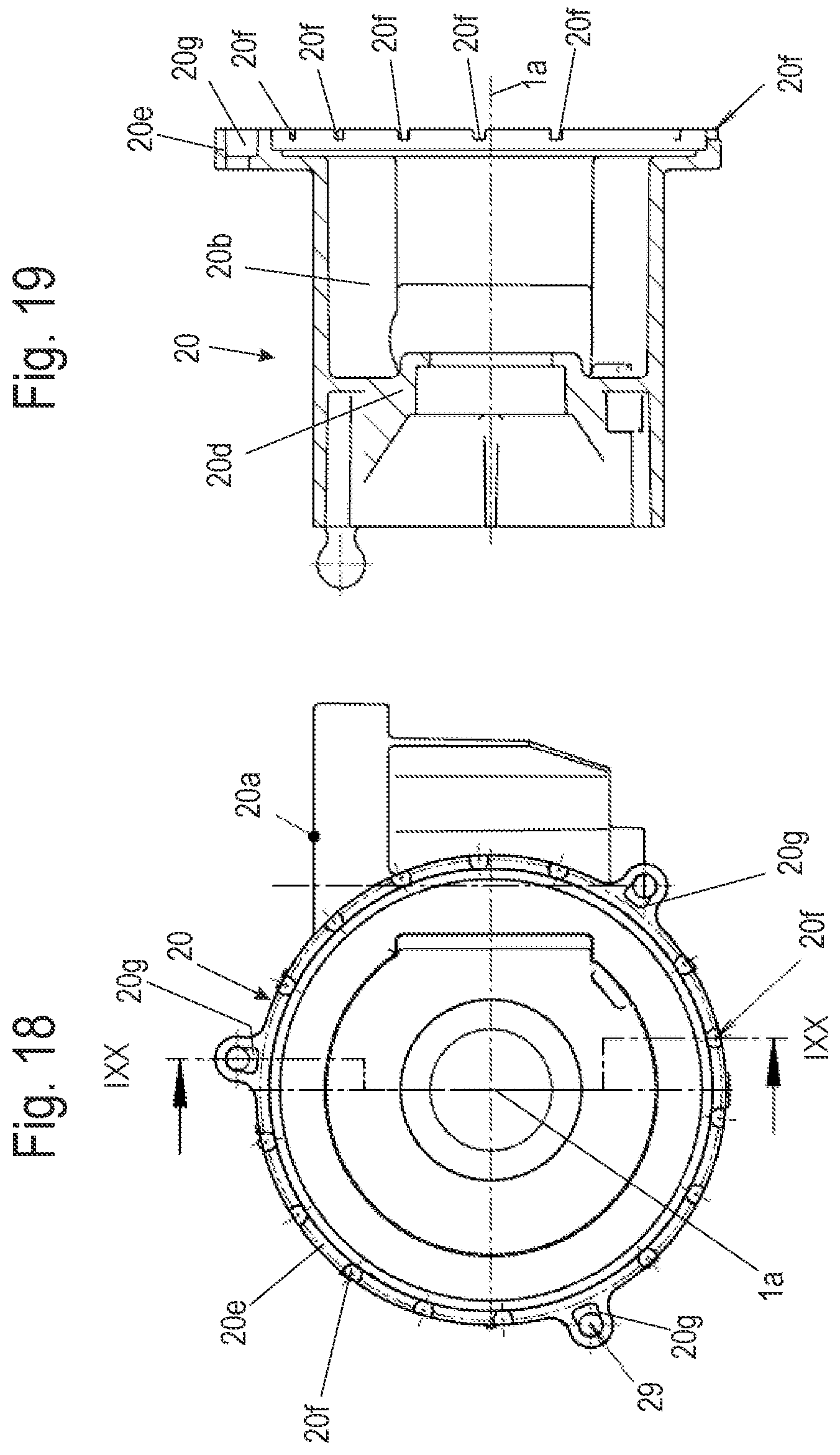 Patent US12551045 Figure 13 – Grinder and coffee machine having such a grinder