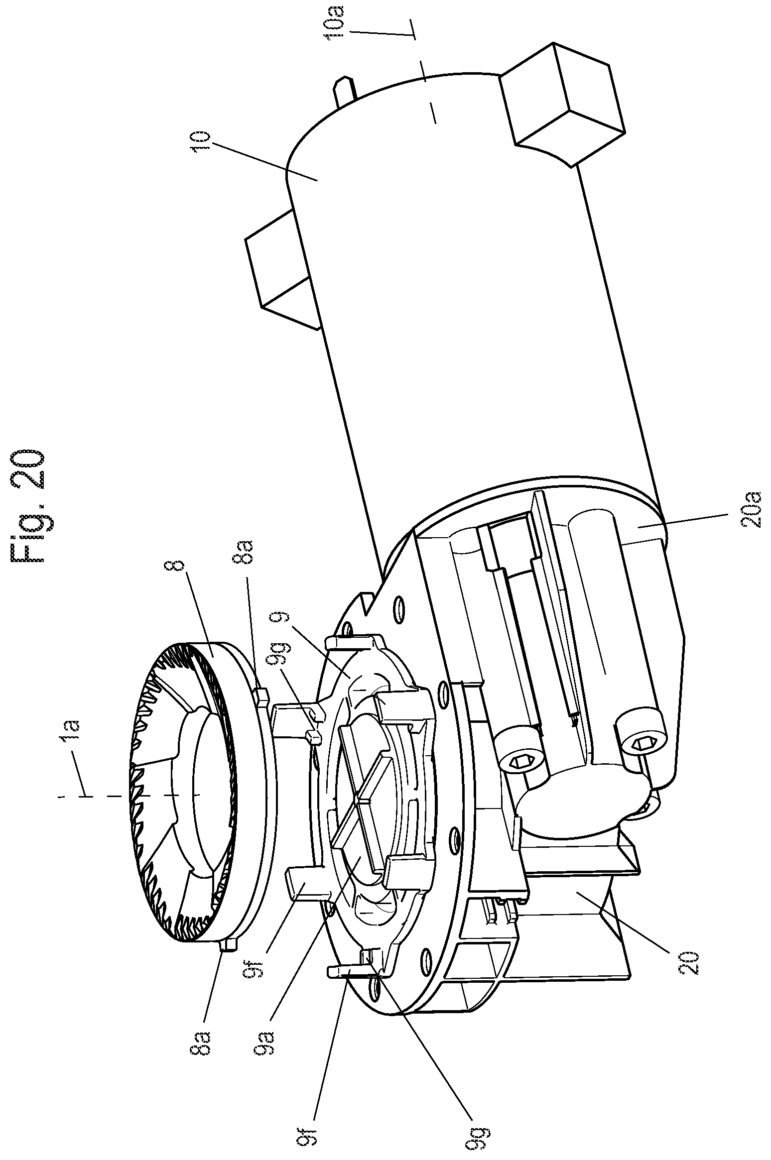 Patent US12551045 Figure 14 – Grinder and coffee machine having such a grinder