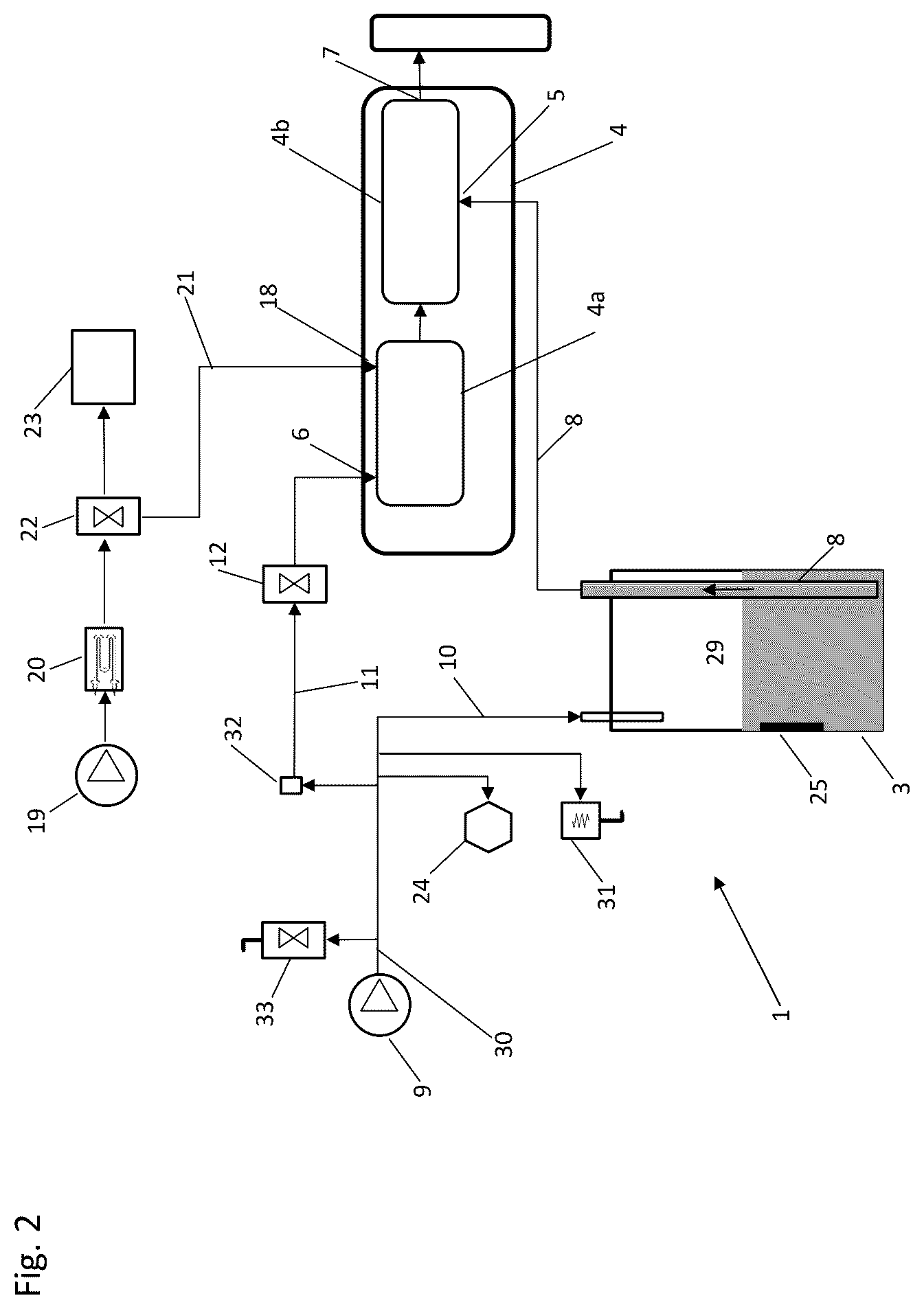Patent US12551048 Figure 2 – Device for emulsifying and/or heating milk and method for producing a milk-based drink