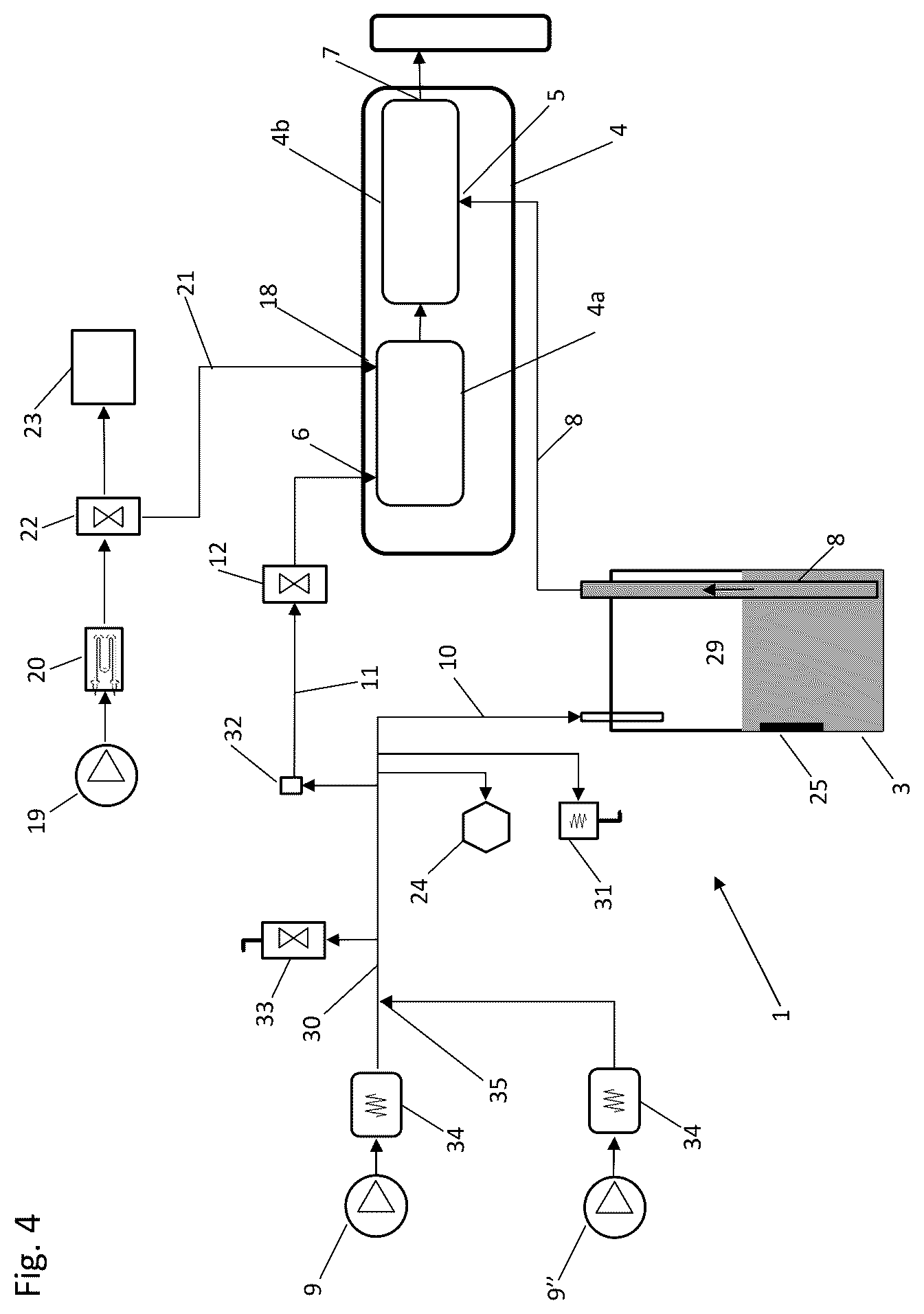 Patent US12551048 Figure 4 – Device for emulsifying and/or heating milk and method for producing a milk-based drink