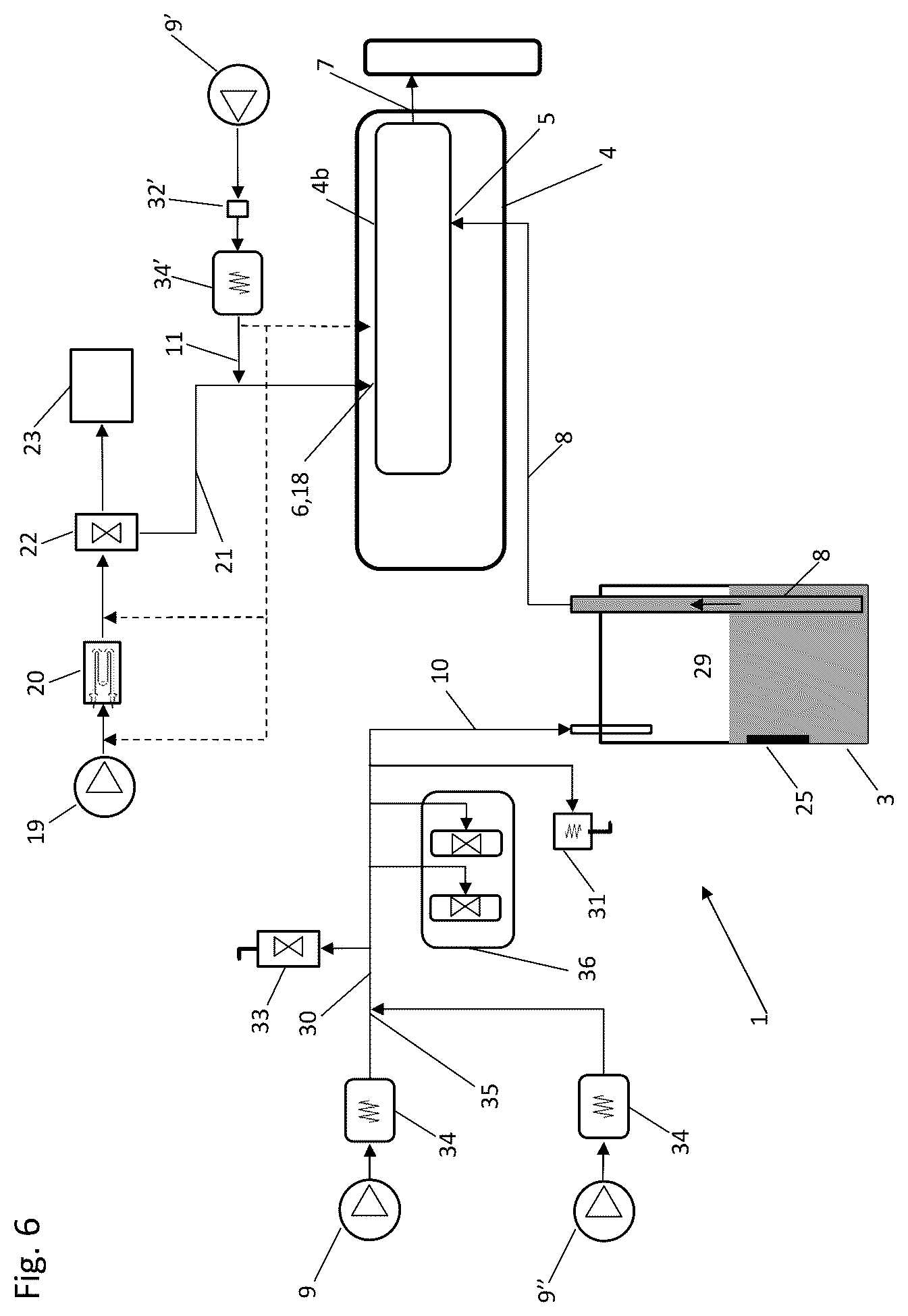 Patent US12551048 Figure 6 – Device for emulsifying and/or heating milk and method for producing a milk-based drink