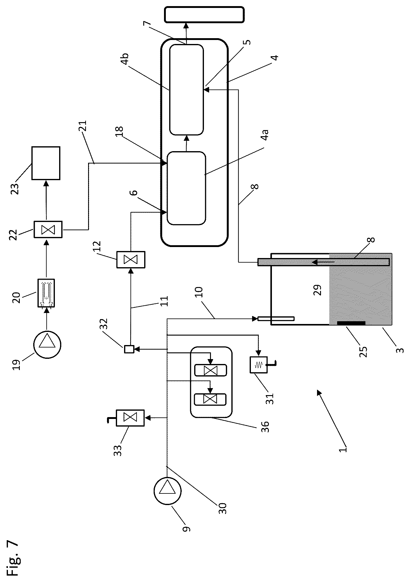 Patent US12551048 Figure 7 – Device for emulsifying and/or heating milk and method for producing a milk-based drink