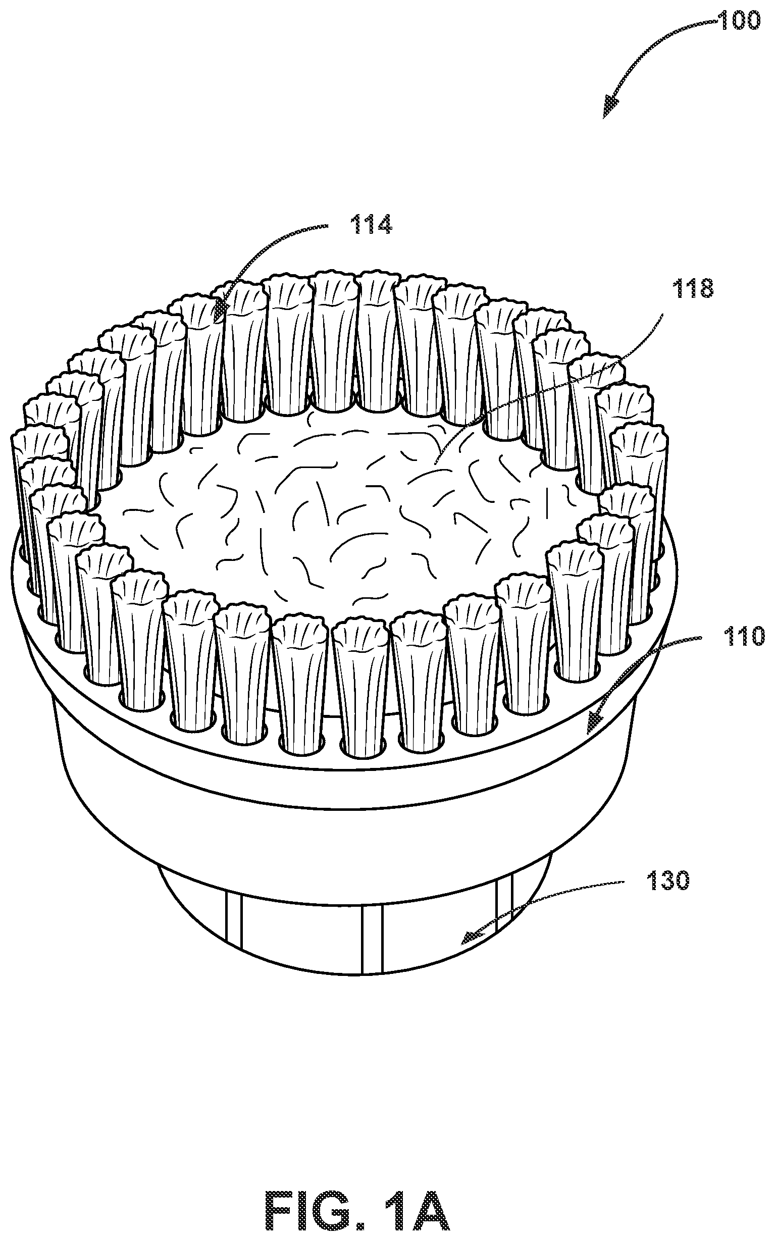 Patent US12551052 Figure 1 – Multi-purpose espresso machine group head cleaning tool