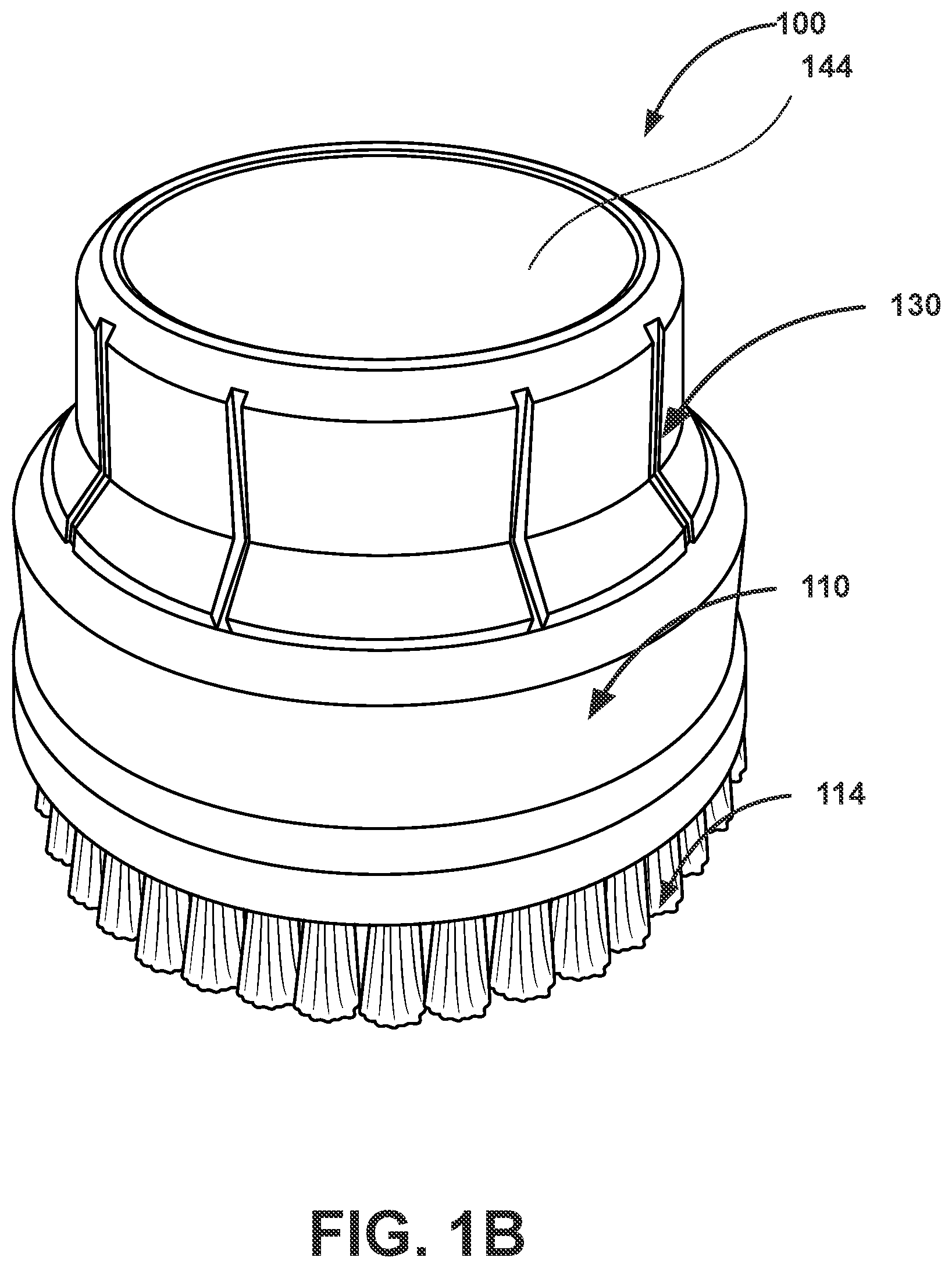 Patent US12551052 Figure 2 – Multi-purpose espresso machine group head cleaning tool