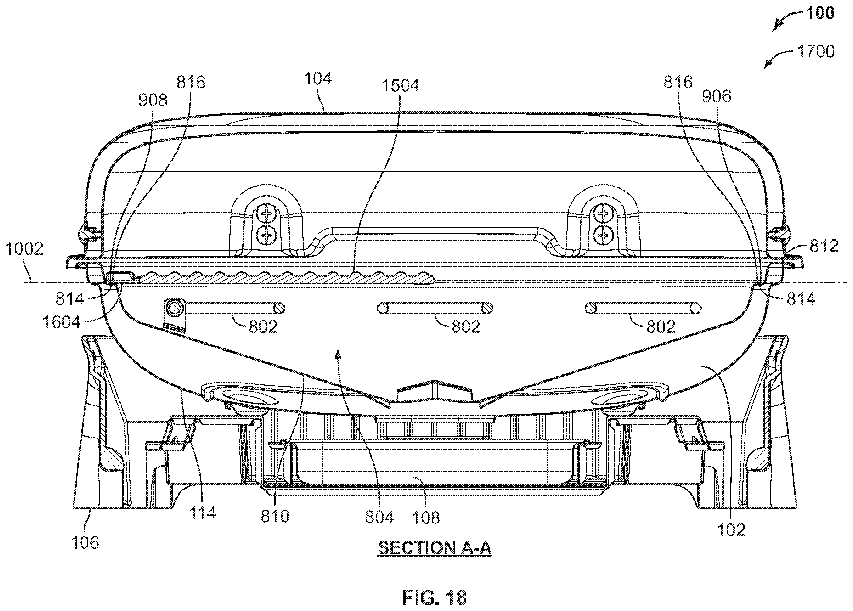 Patent US12551053 Figure 18 – Portable grills having reversible steam tray assemblies