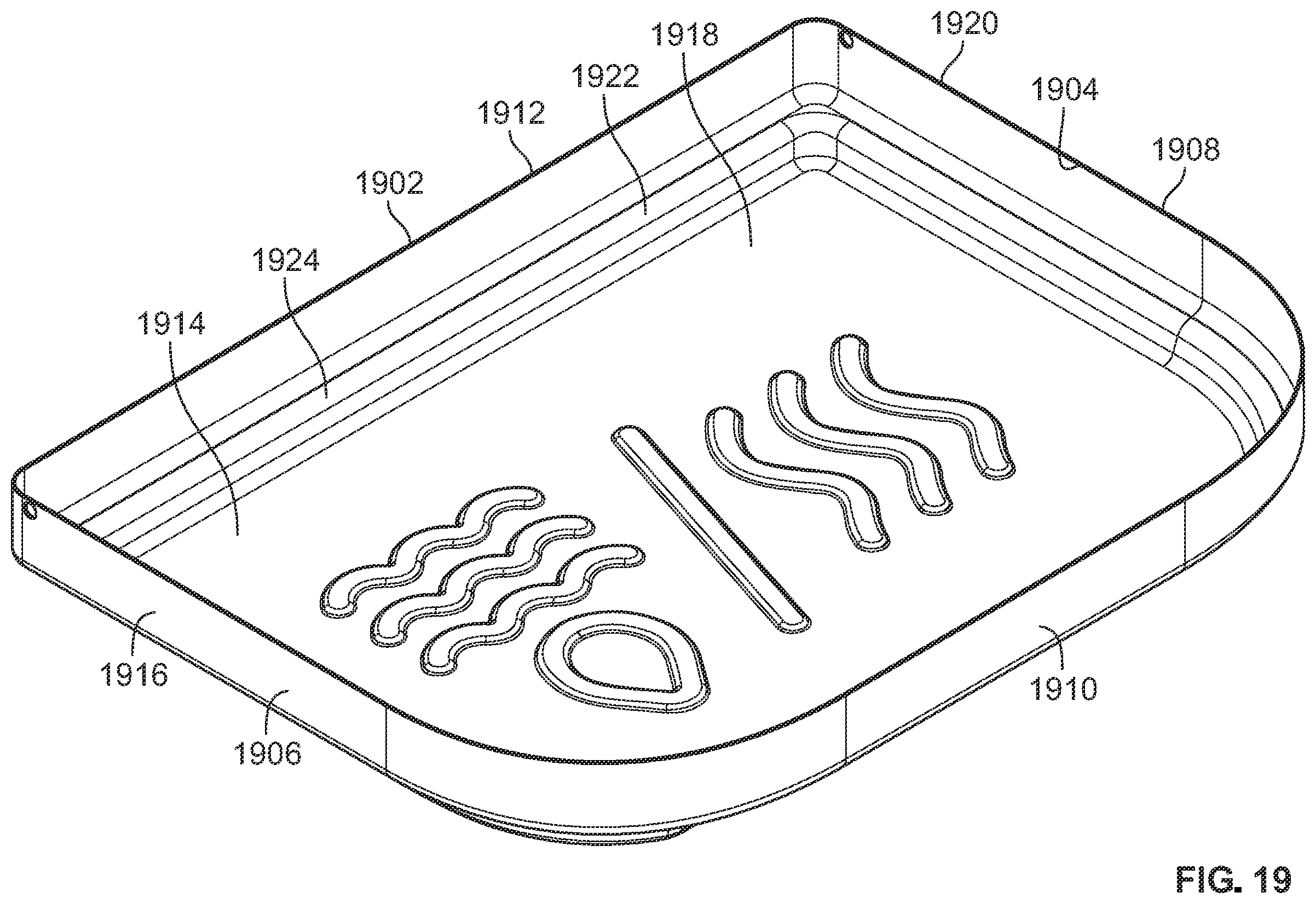 Patent US12551053 Figure 19 – Portable grills having reversible steam tray assemblies