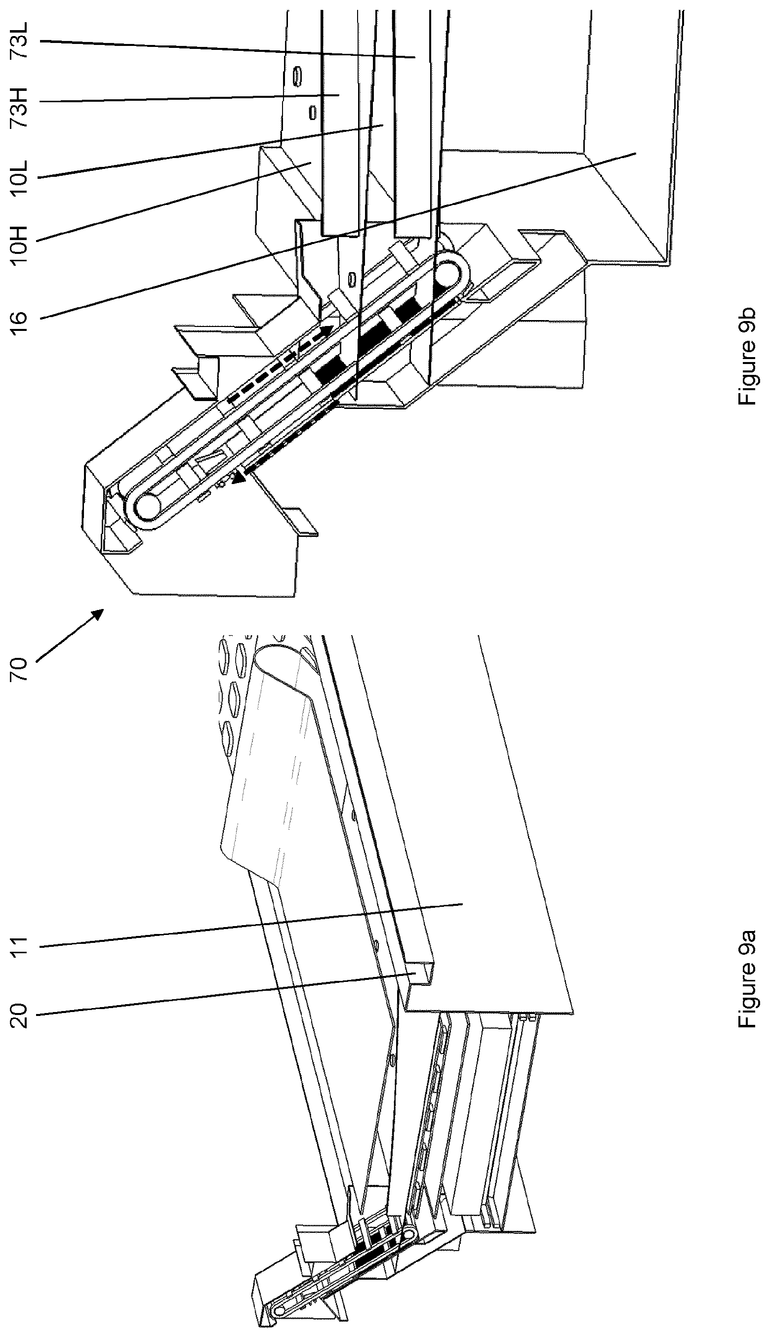 Patent US12551055 Figure 9 – Floating particles removal within a food fryer