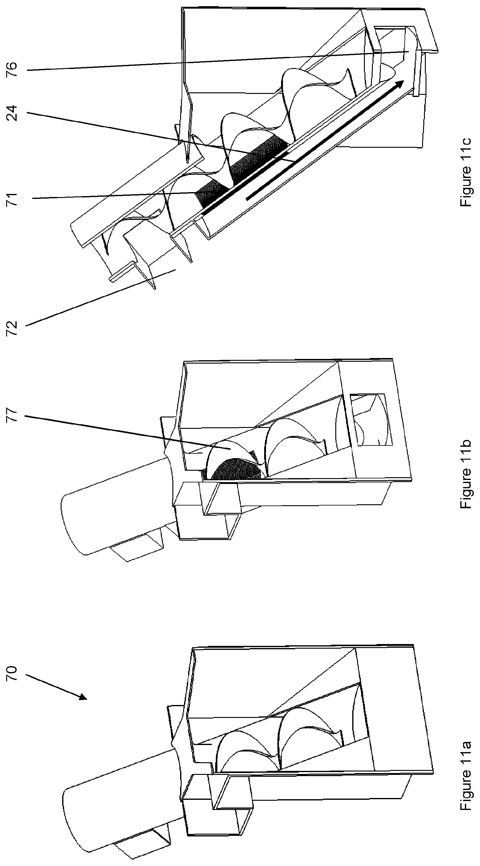 Patent US12551055 Figure 12 – Floating particles removal within a food fryer